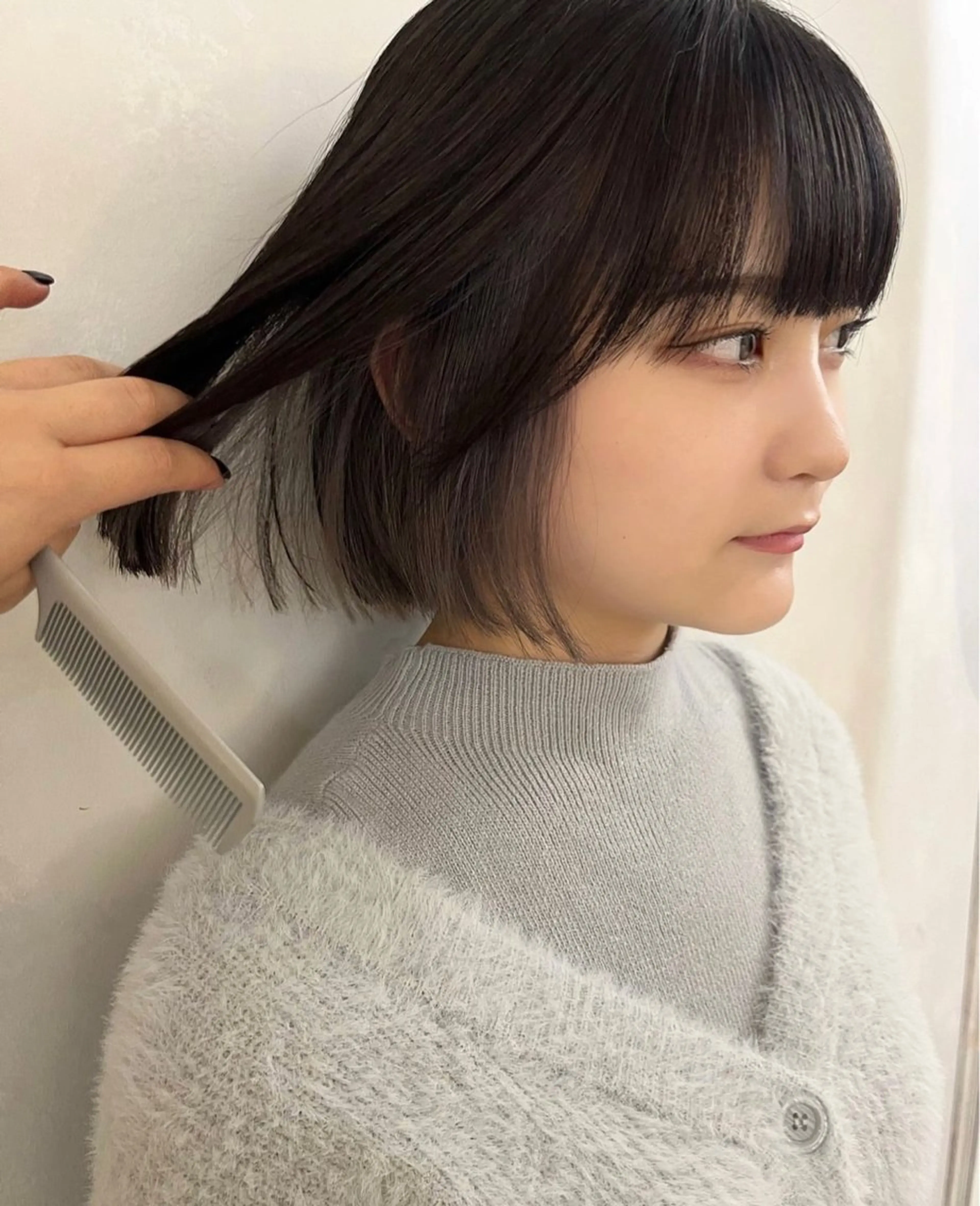 ミディアム カラー ヘアカラー モリシゲ ヒカリ🦕🐬のヘアスタイル