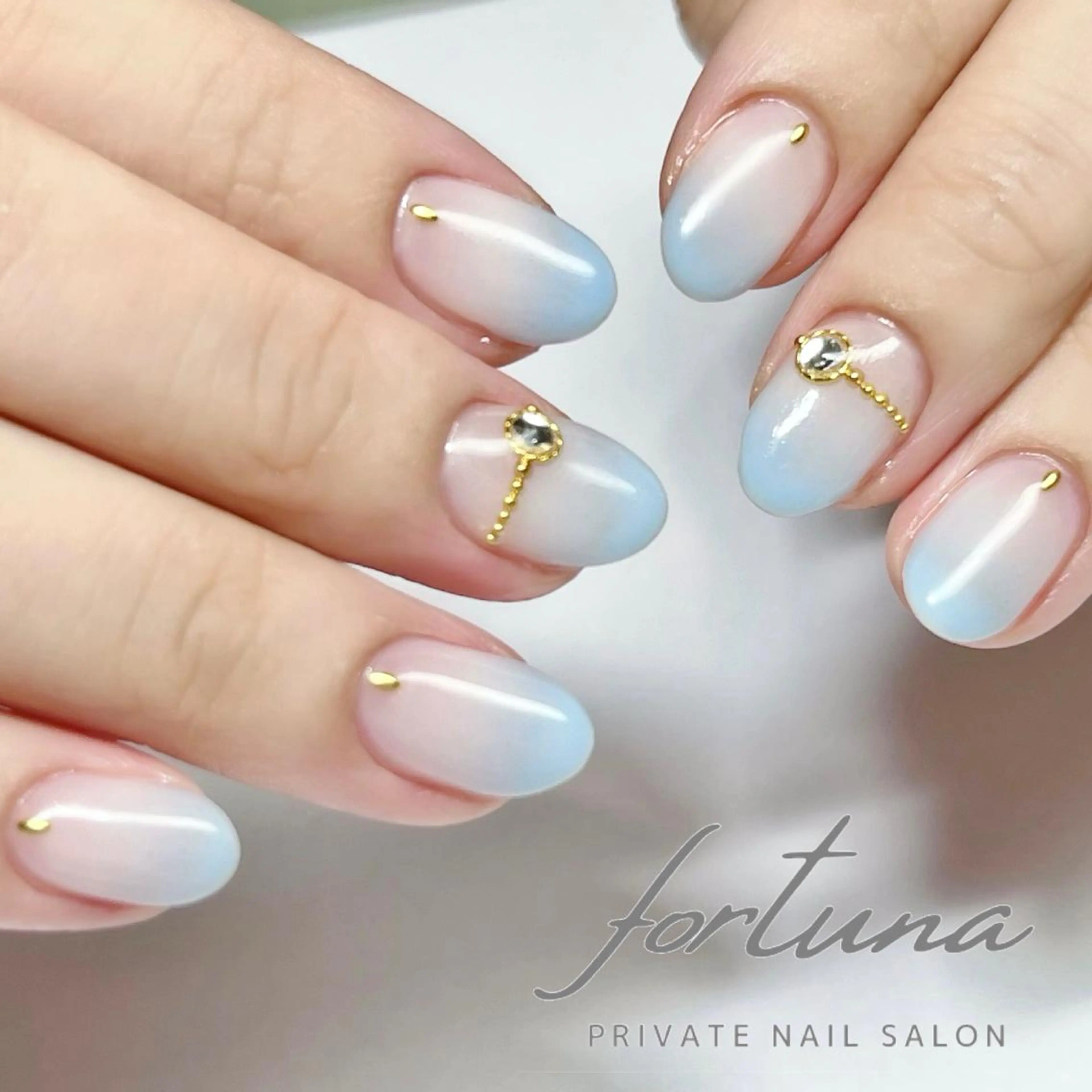 ネイル グラデーション fortuna 武藤裕美のネイルデザイン