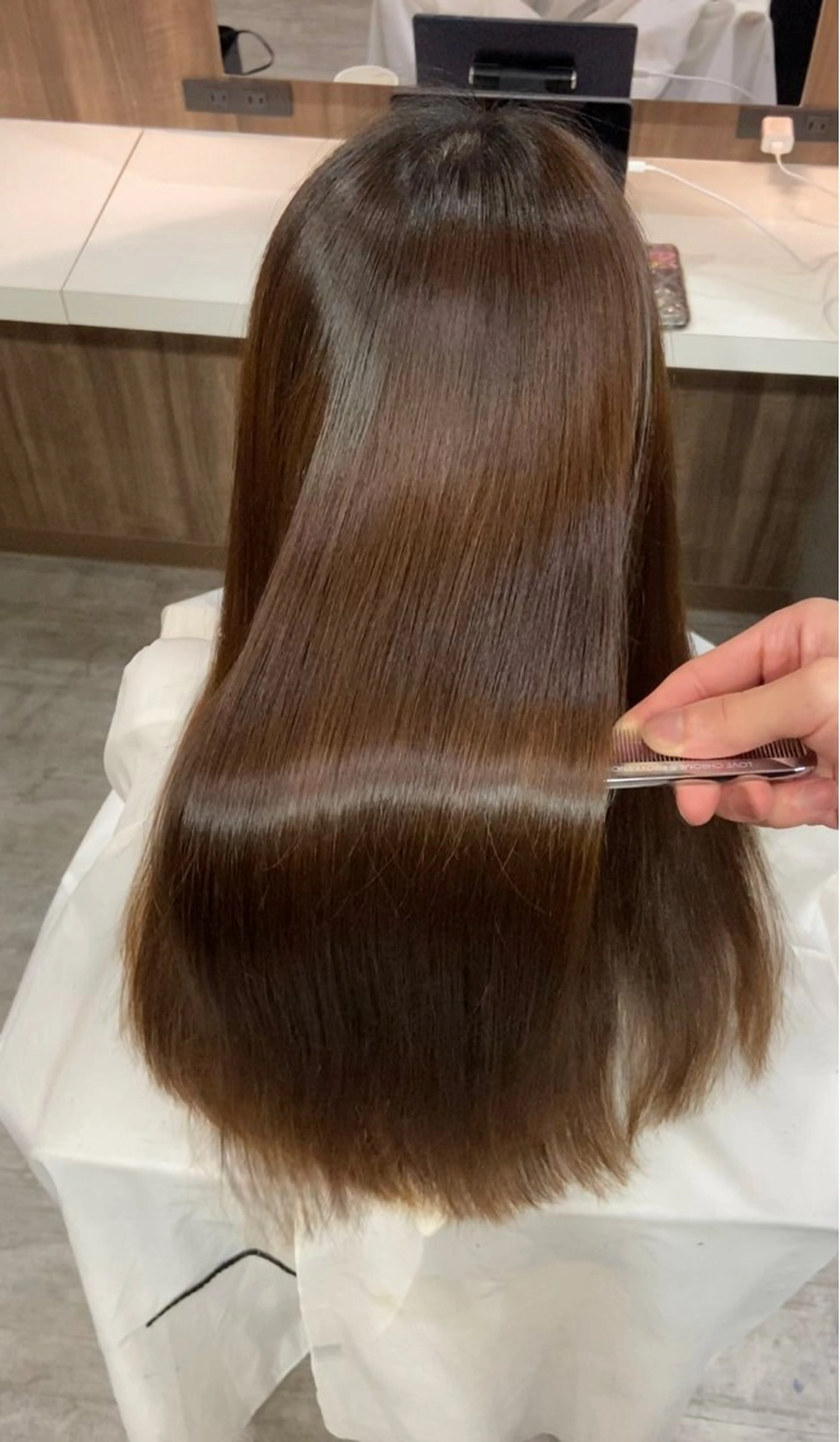 ロング 髪質改善 カット ヘアカラー トリートメント ユアーズヘアーセカンド所属・広島No.1美髪矯正 髪質改善/河村総一郎のヘアスタイル