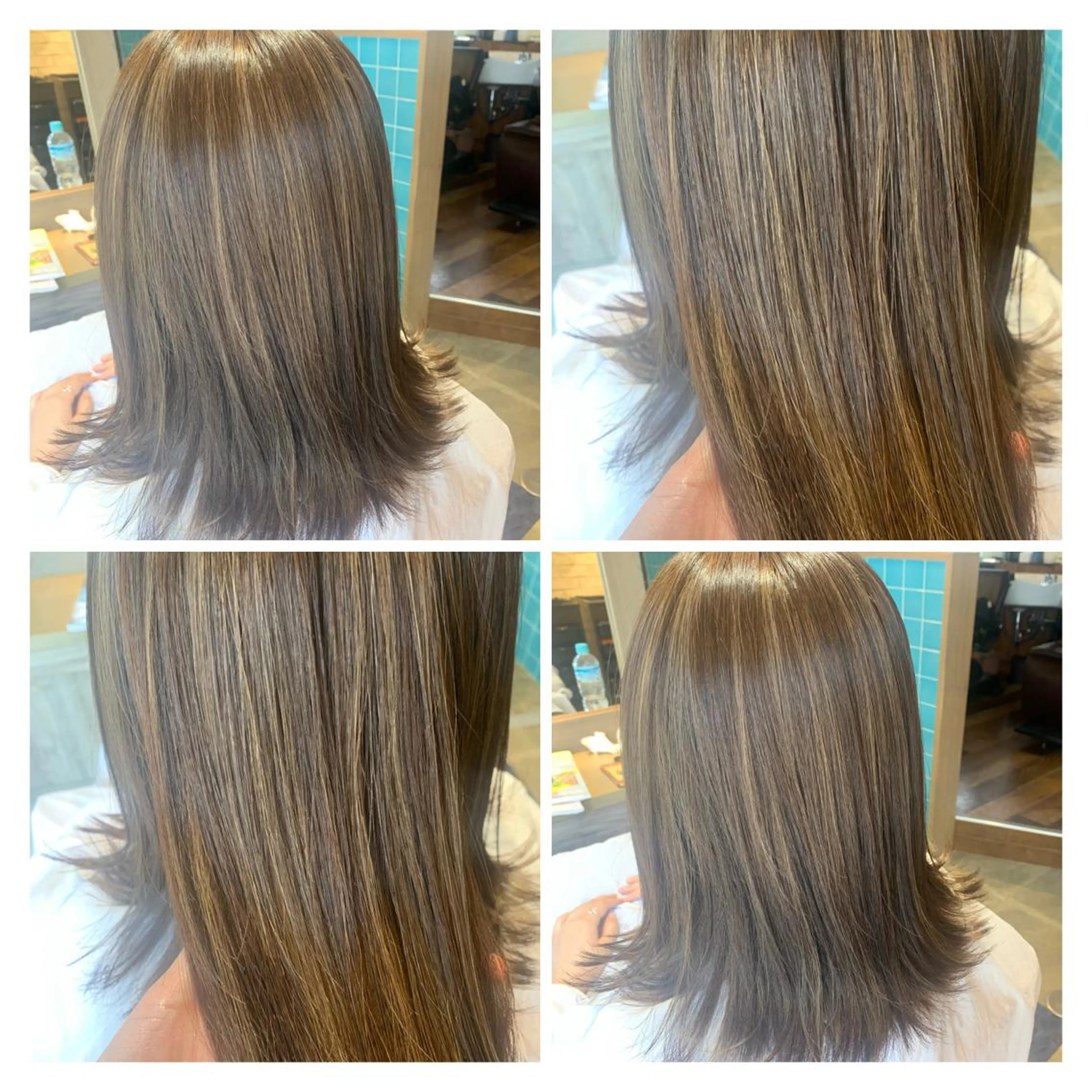 セミロング 髪質改善艶髪 ℍ𝔸ℝ𝕌𝕂𝔸のヘアスタイル