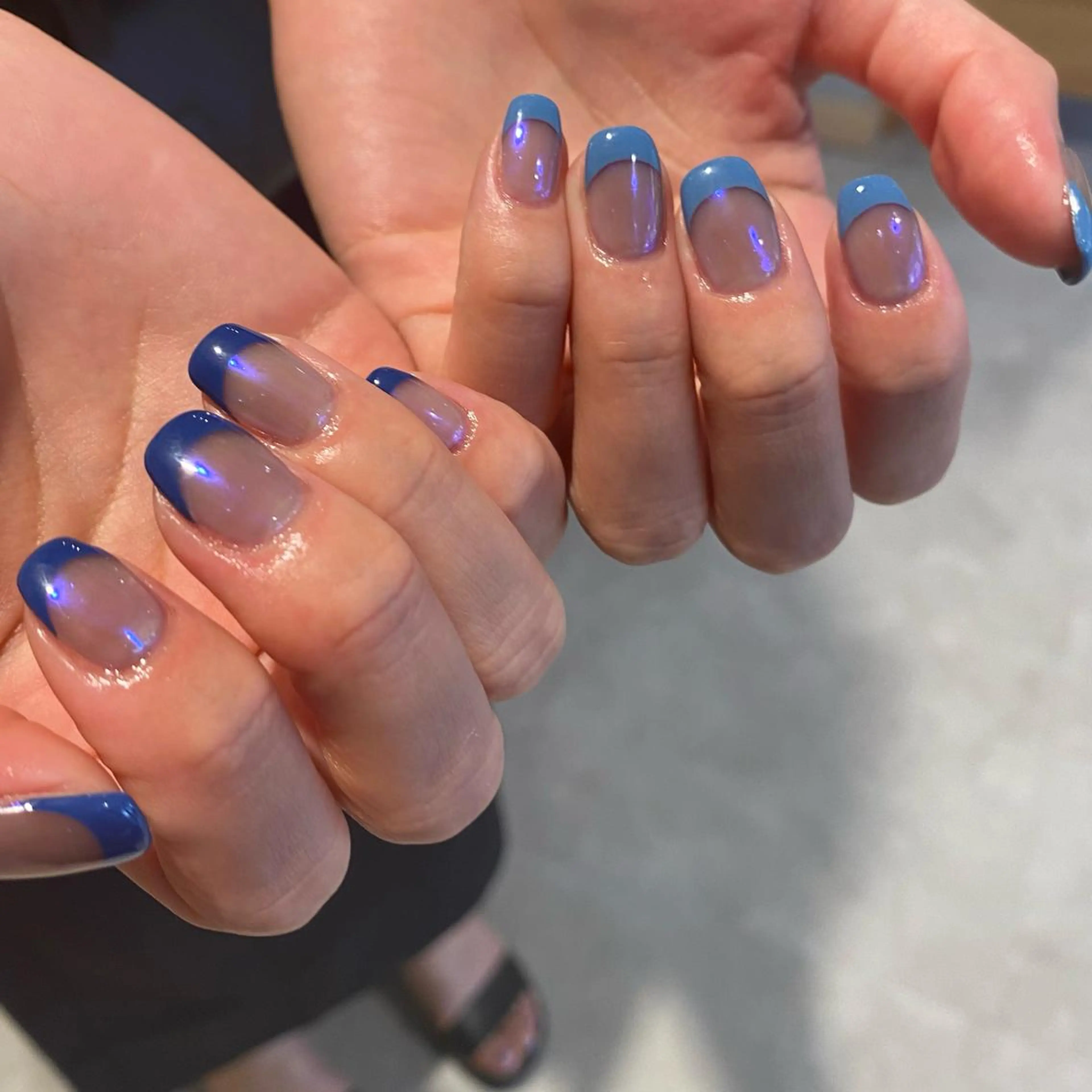 ネイル ニュアンスネイル ハンドネイル RINO AMANE nailのネイルデザイン