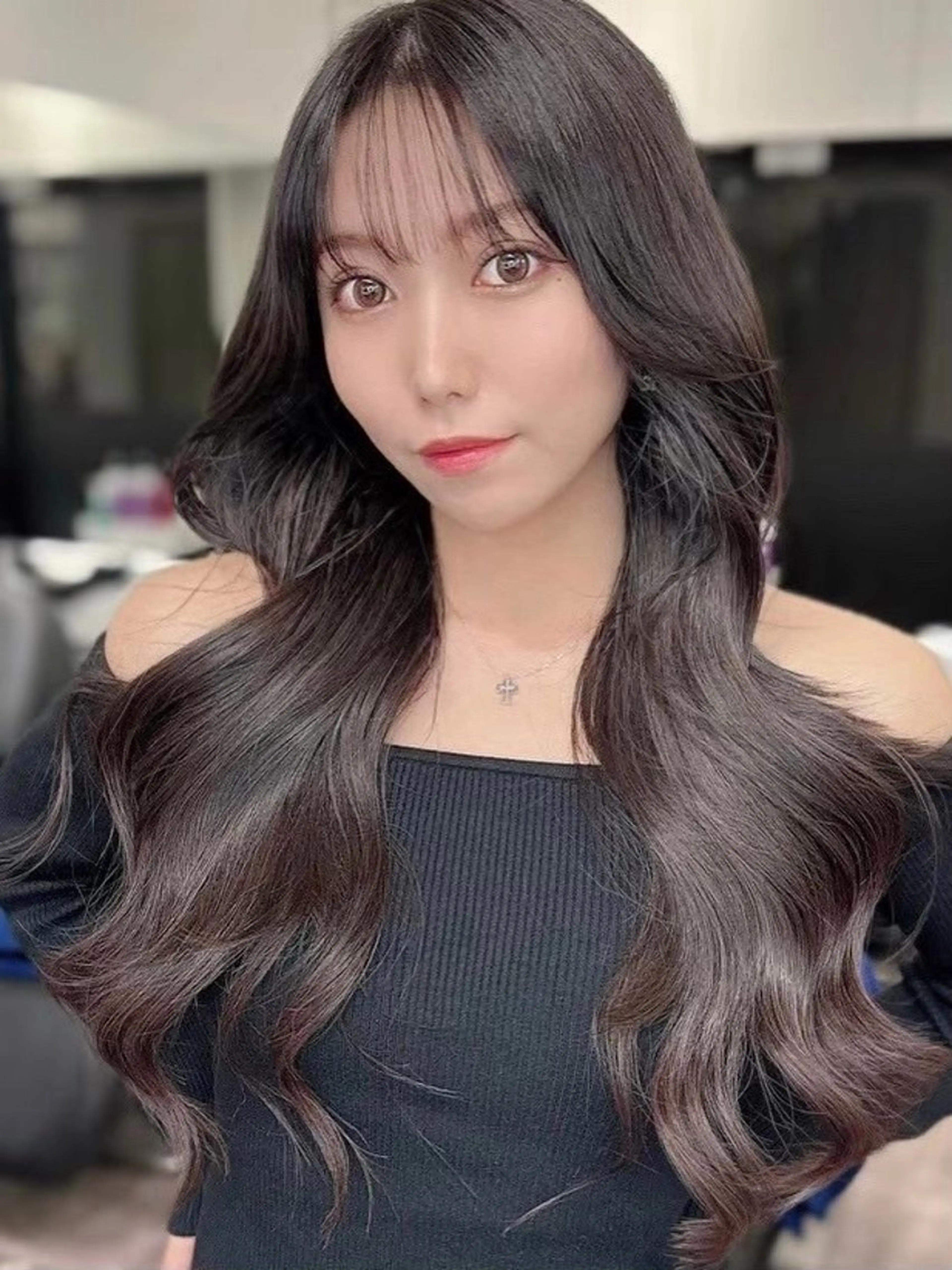 ロング elyts-shibuya-所属・【elyts】 𝑲𝑶𝑼𝑲𝑰のヘアスタイル