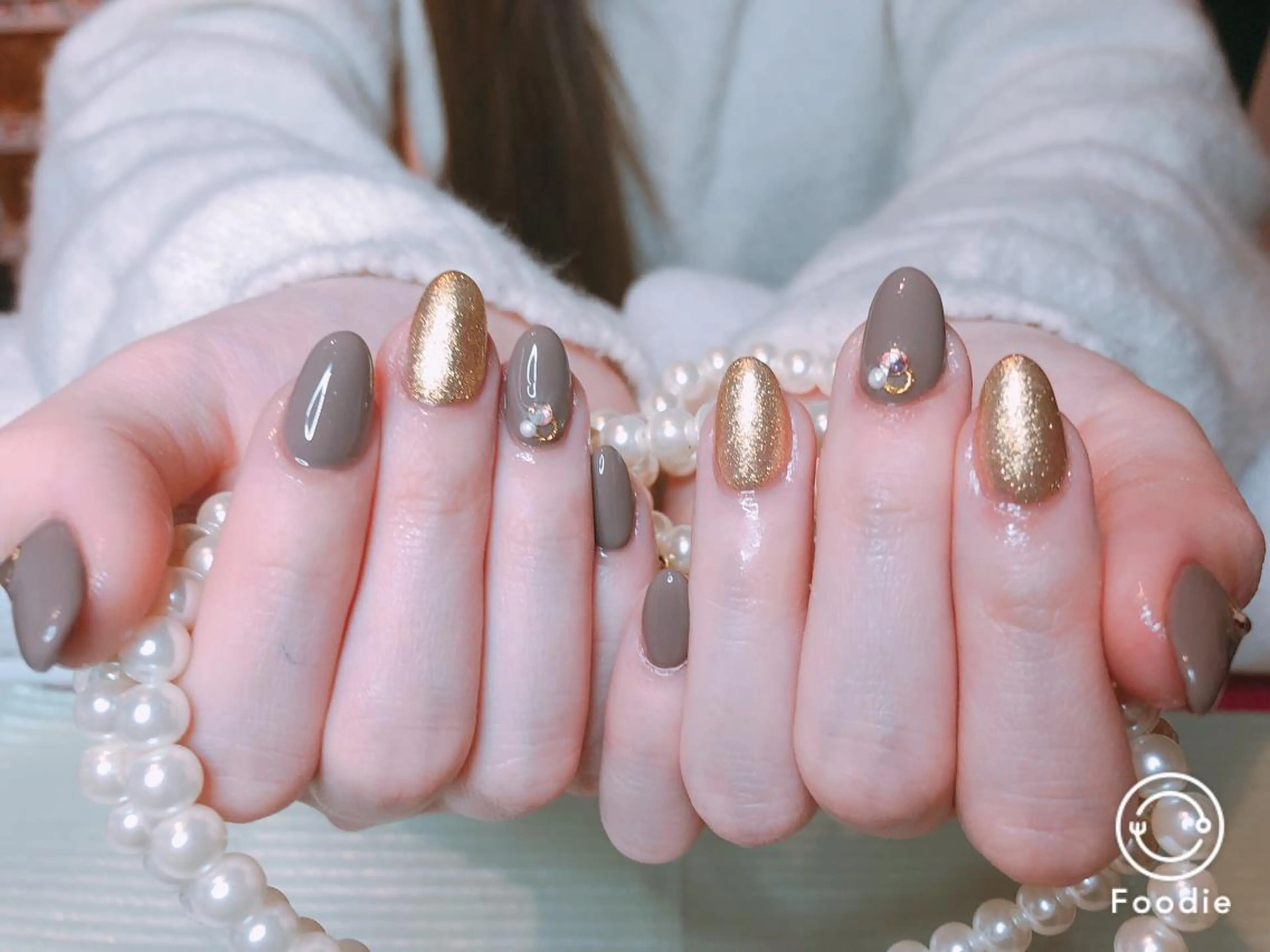 ロング ネイル 長さ出し専門 nynaのネイルデザイン