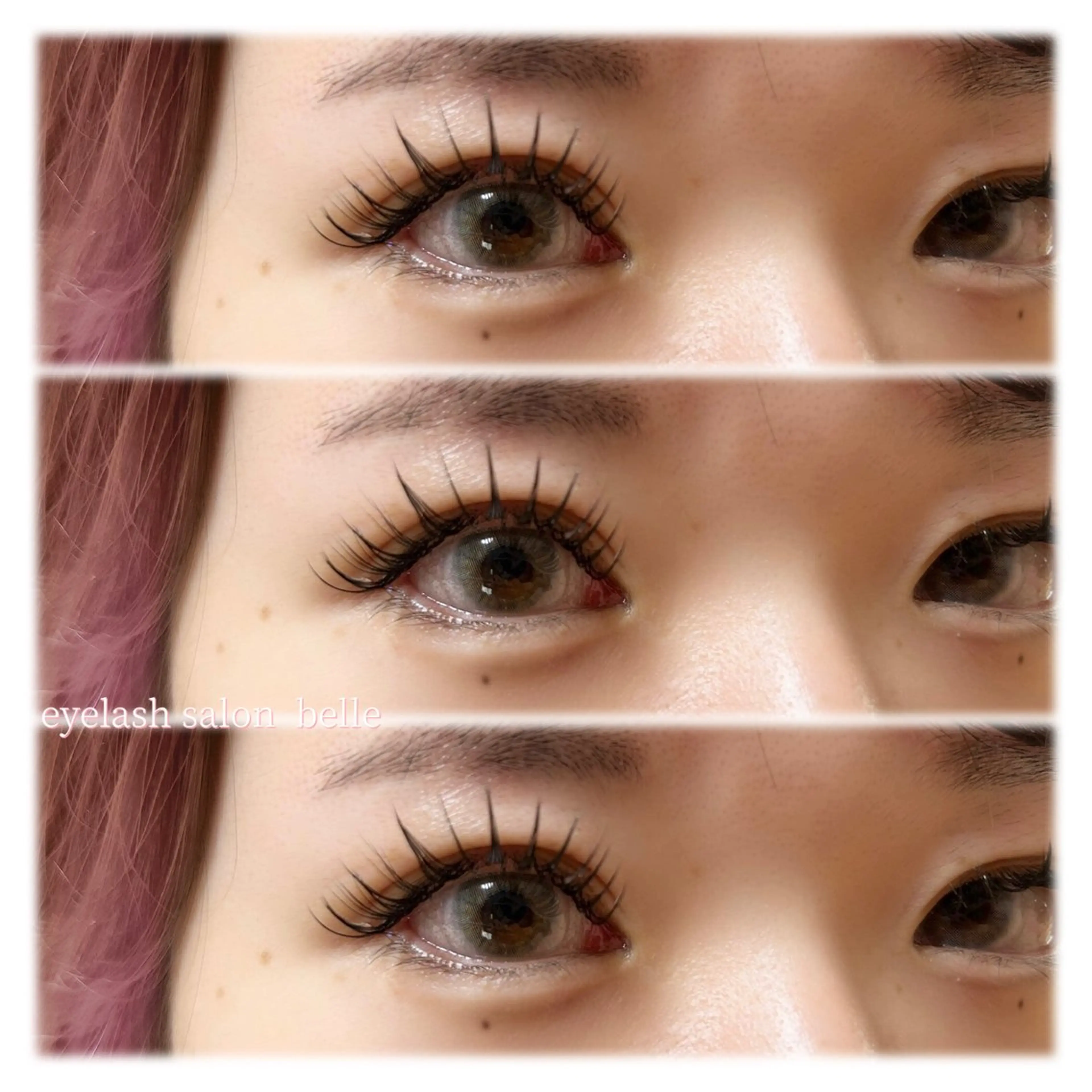 マツエク・マツパ 束感まつ毛 Cカール キュート eyelash salonbelleのマツエク・マツパデザイン