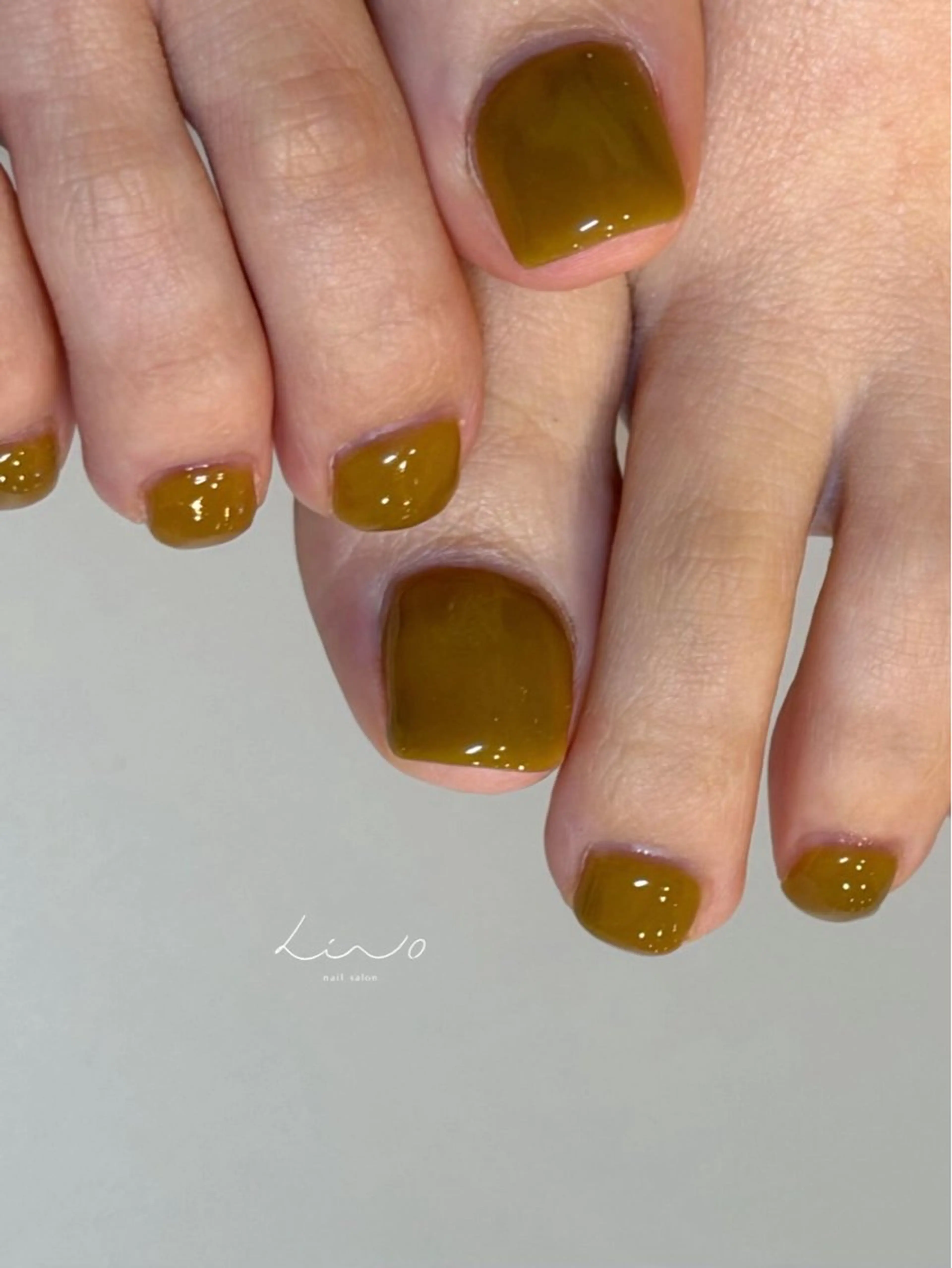 ネイル フットネイル フットネイル nail salon linoのネイルデザイン
