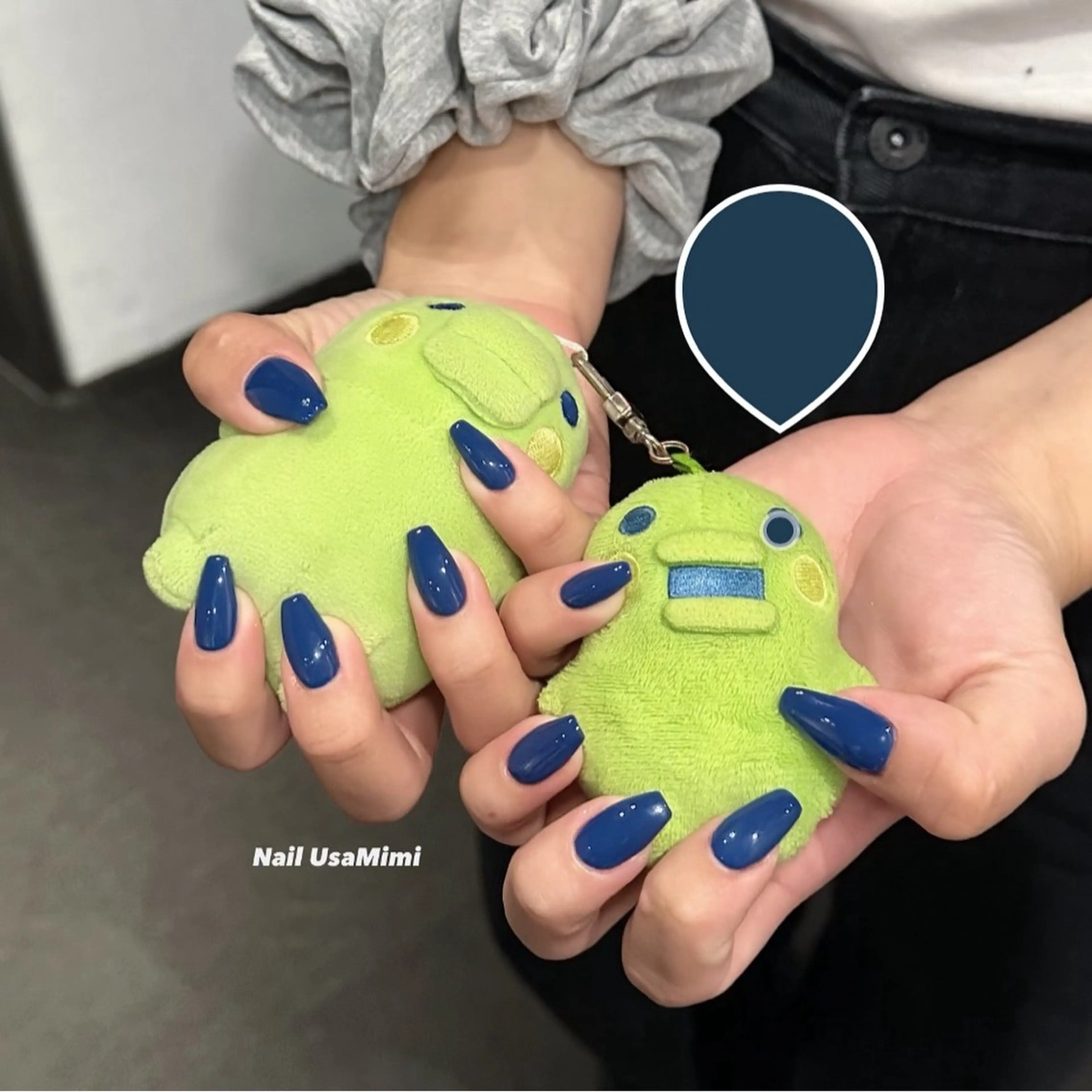 ネイル ハンドネイル 本町NailUsaM imi MOMOKAのネイルデザイン