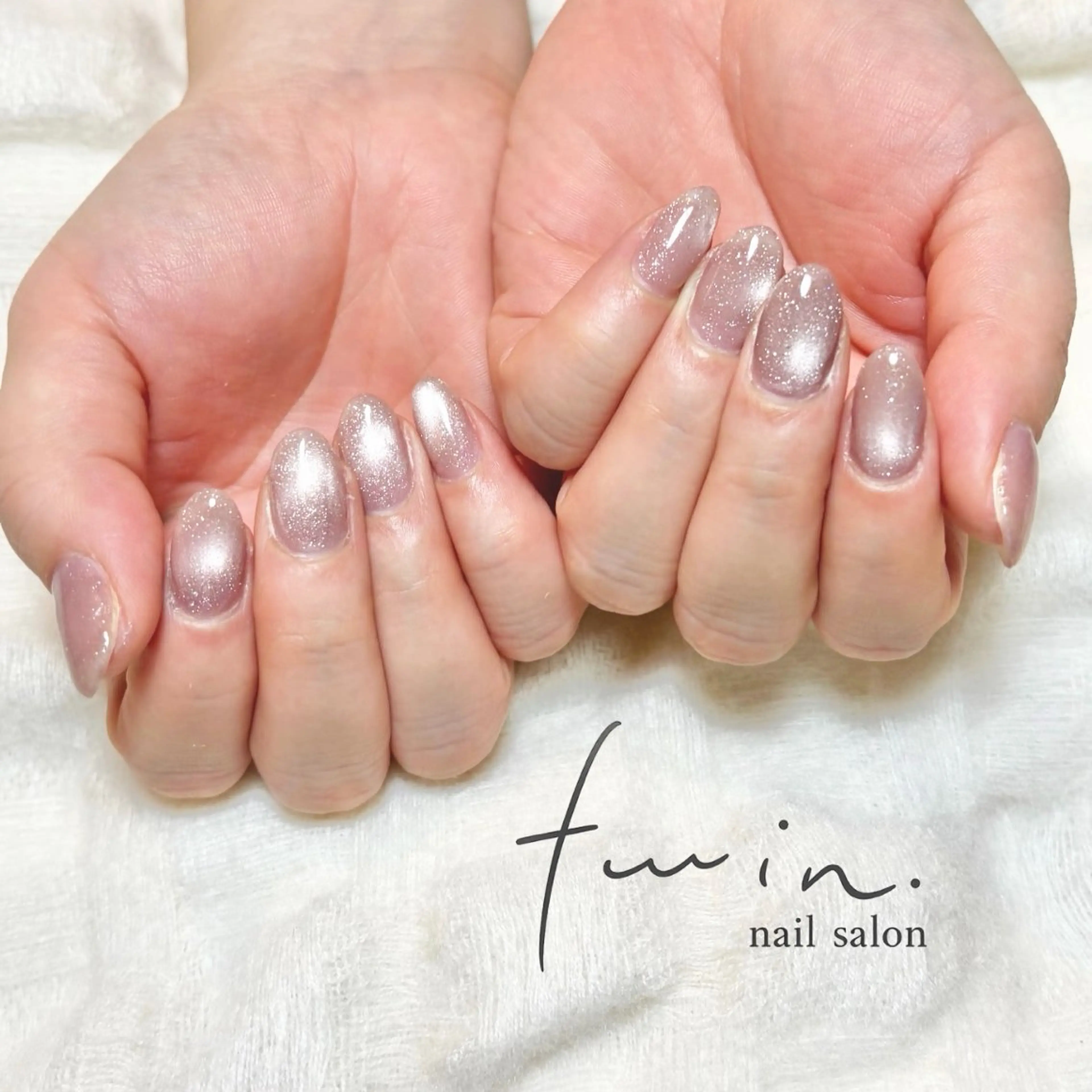 ネイル フラッシュネイル マグネットネイル ハンドネイル twin. kanahaのネイルデザイン