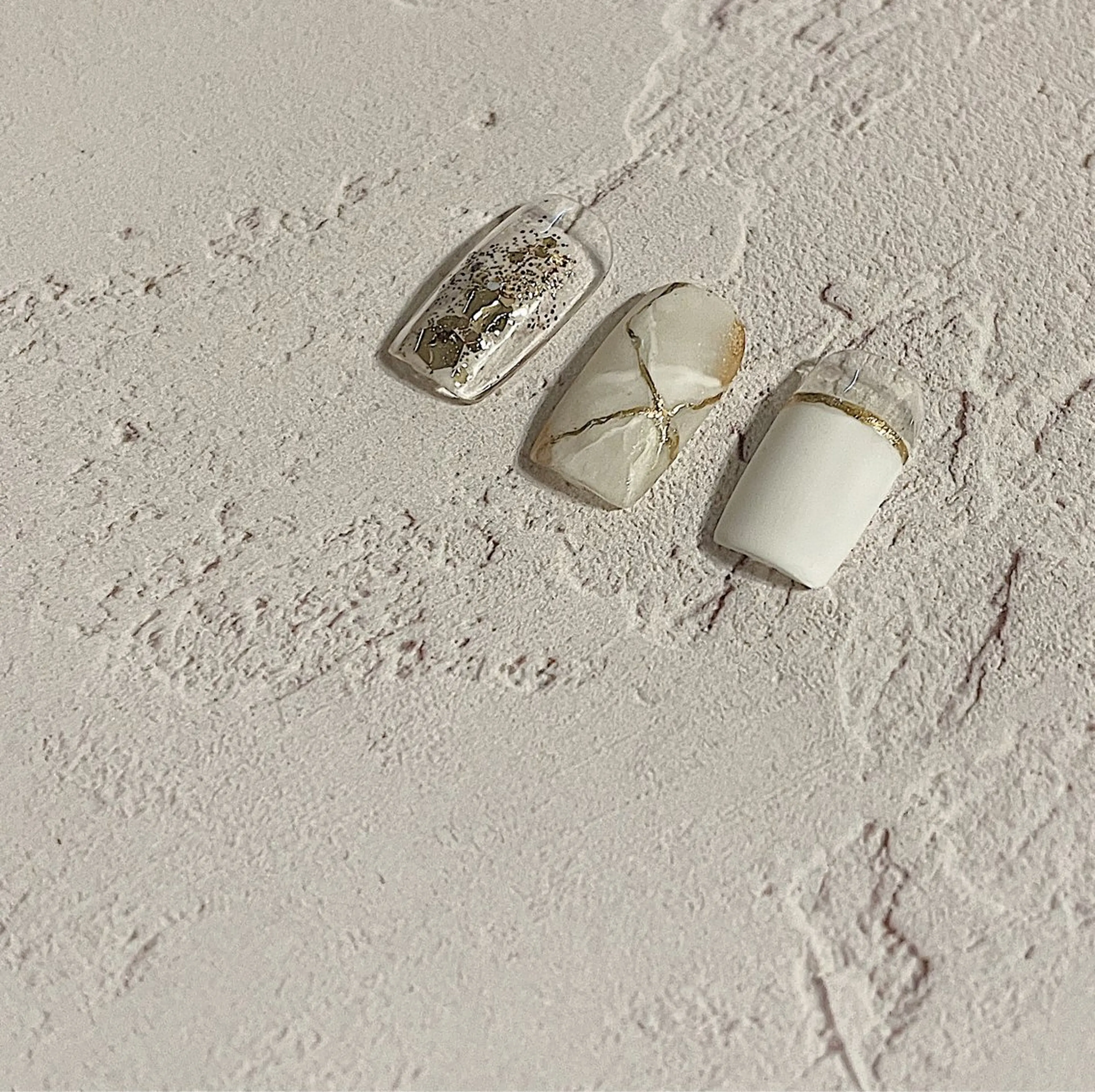 ネイル ニュアンスネイル シルバー Atelier by 24nail/Ayaのネイルデザイン