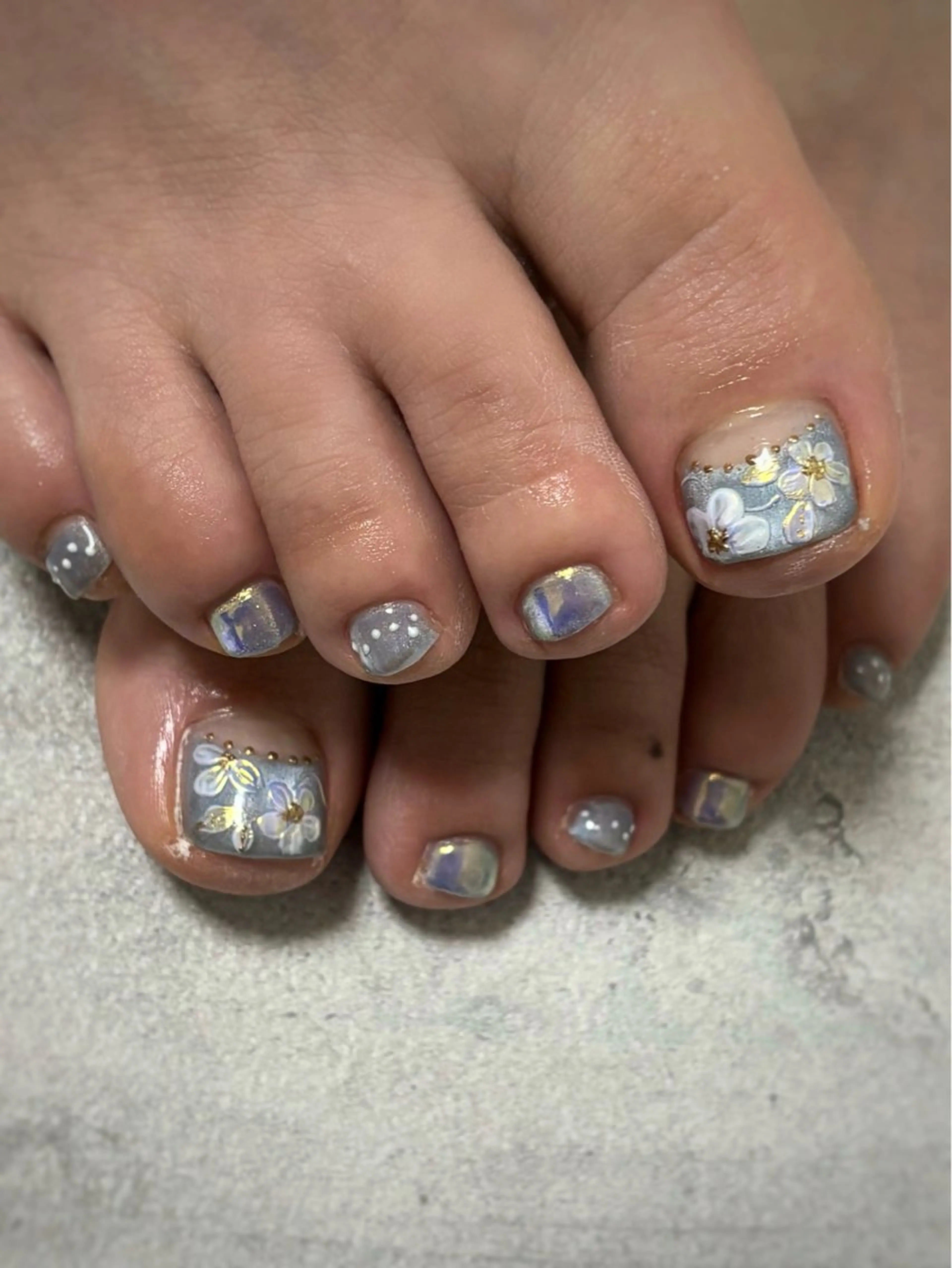 ネイル フットネイル FIORITURA Maikoのネイルデザイン