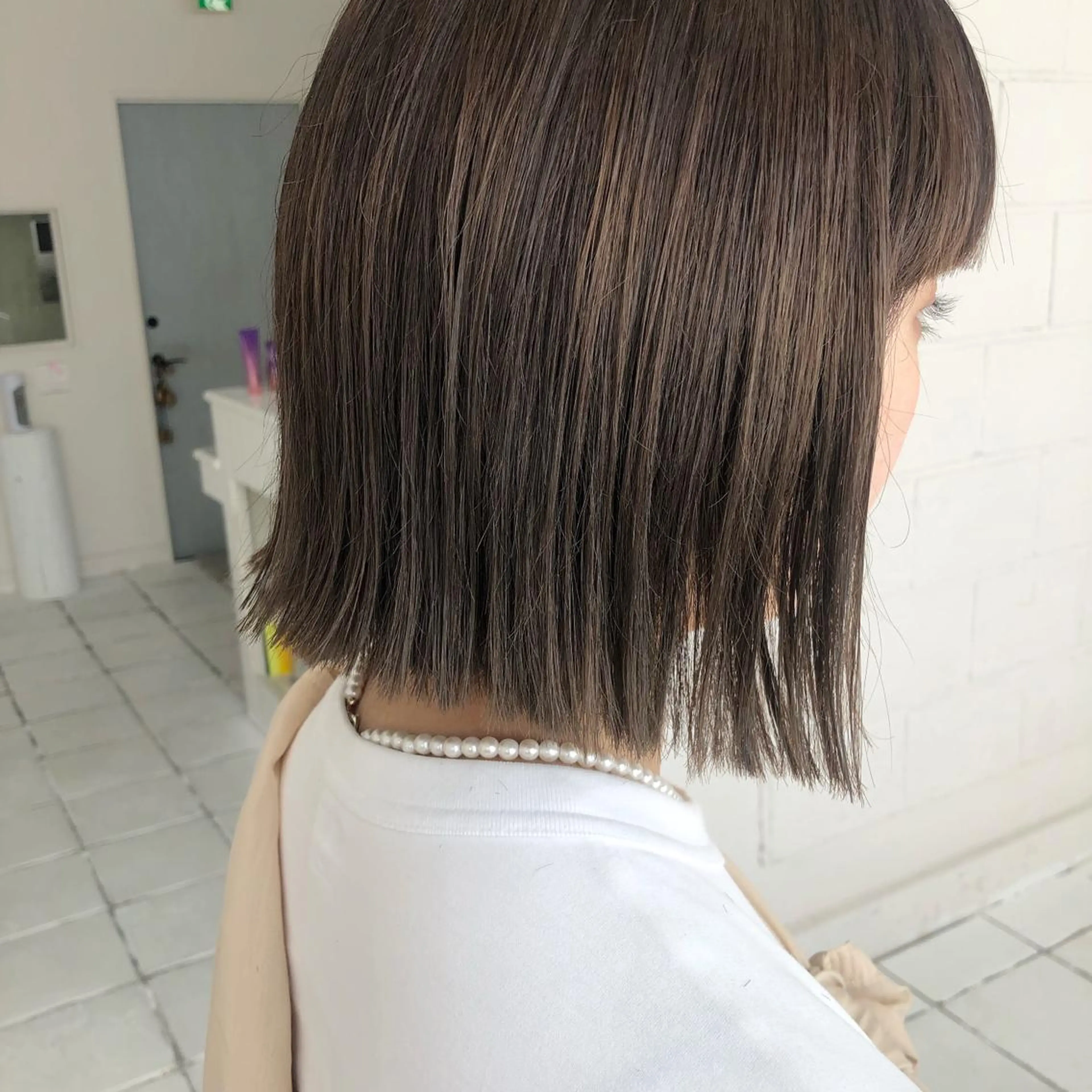 ショート カット NeF所属・miku🌿‬ メンズバレイヤージュのヘアスタイル