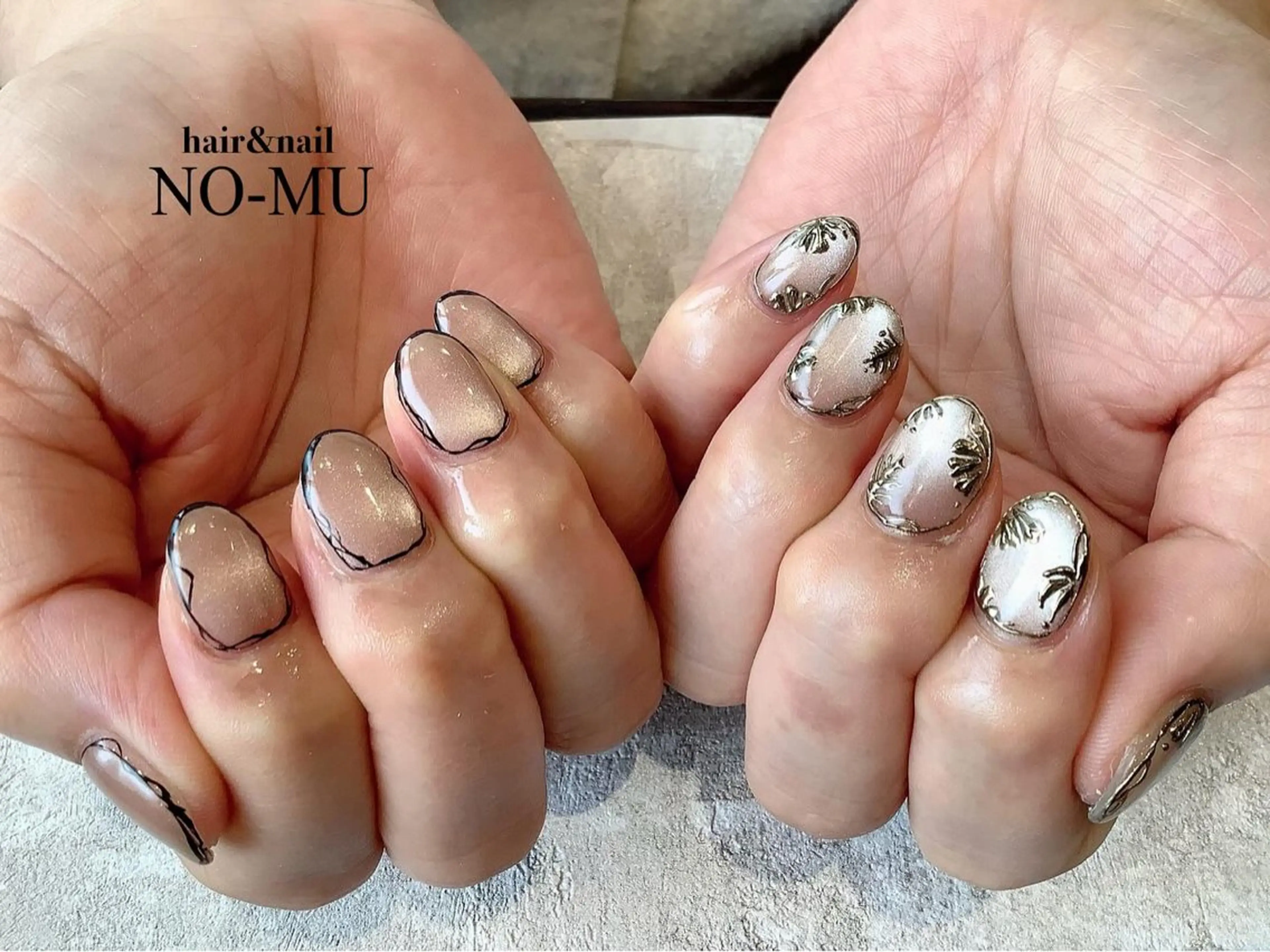 ネイル ハンドネイル hair＆nail NO-MU所属・hair＆nail NO-MUのネイルデザイン