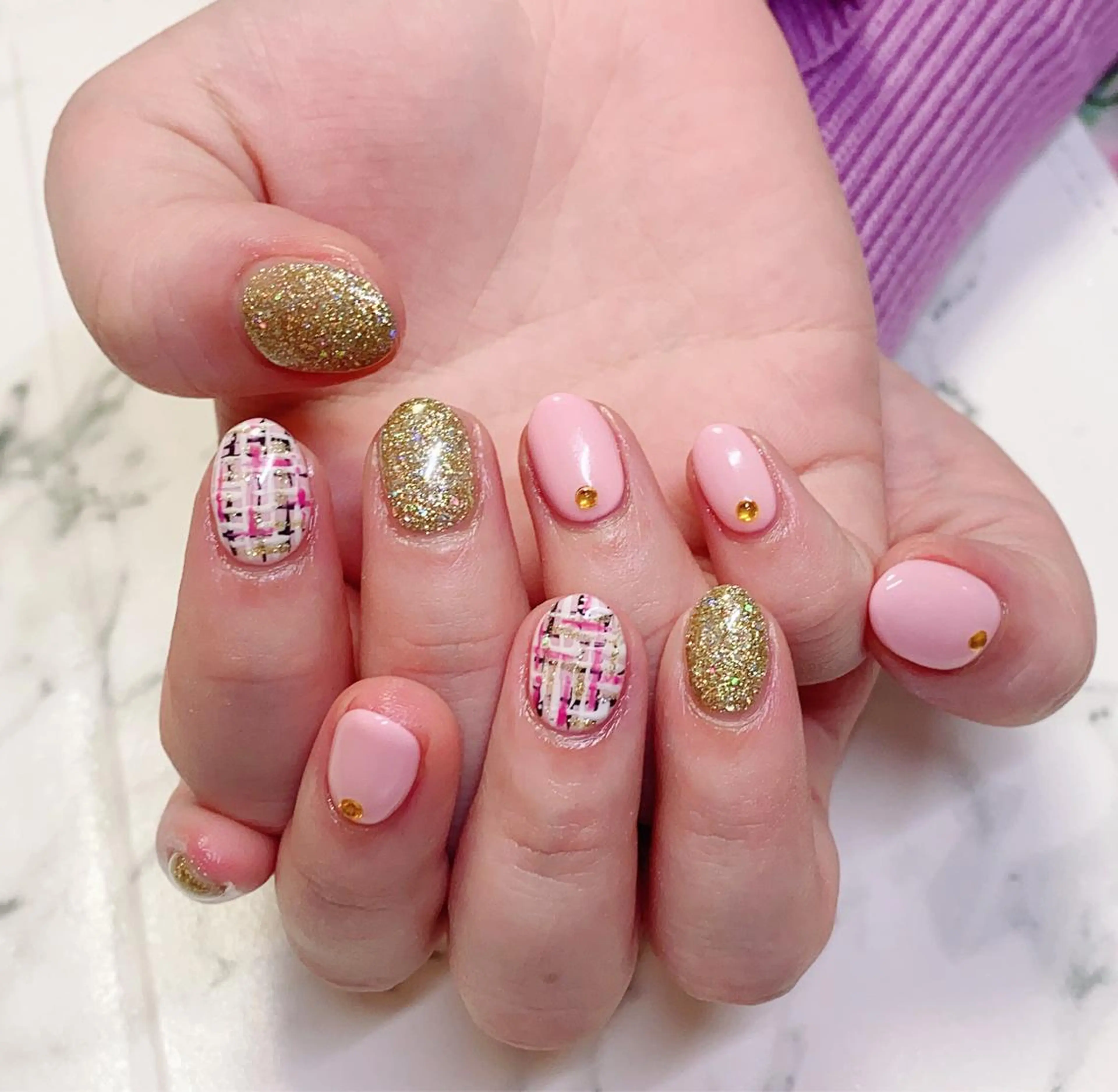 ロング カラー ネイル アートネイル Q Free nailsのネイルデザイン