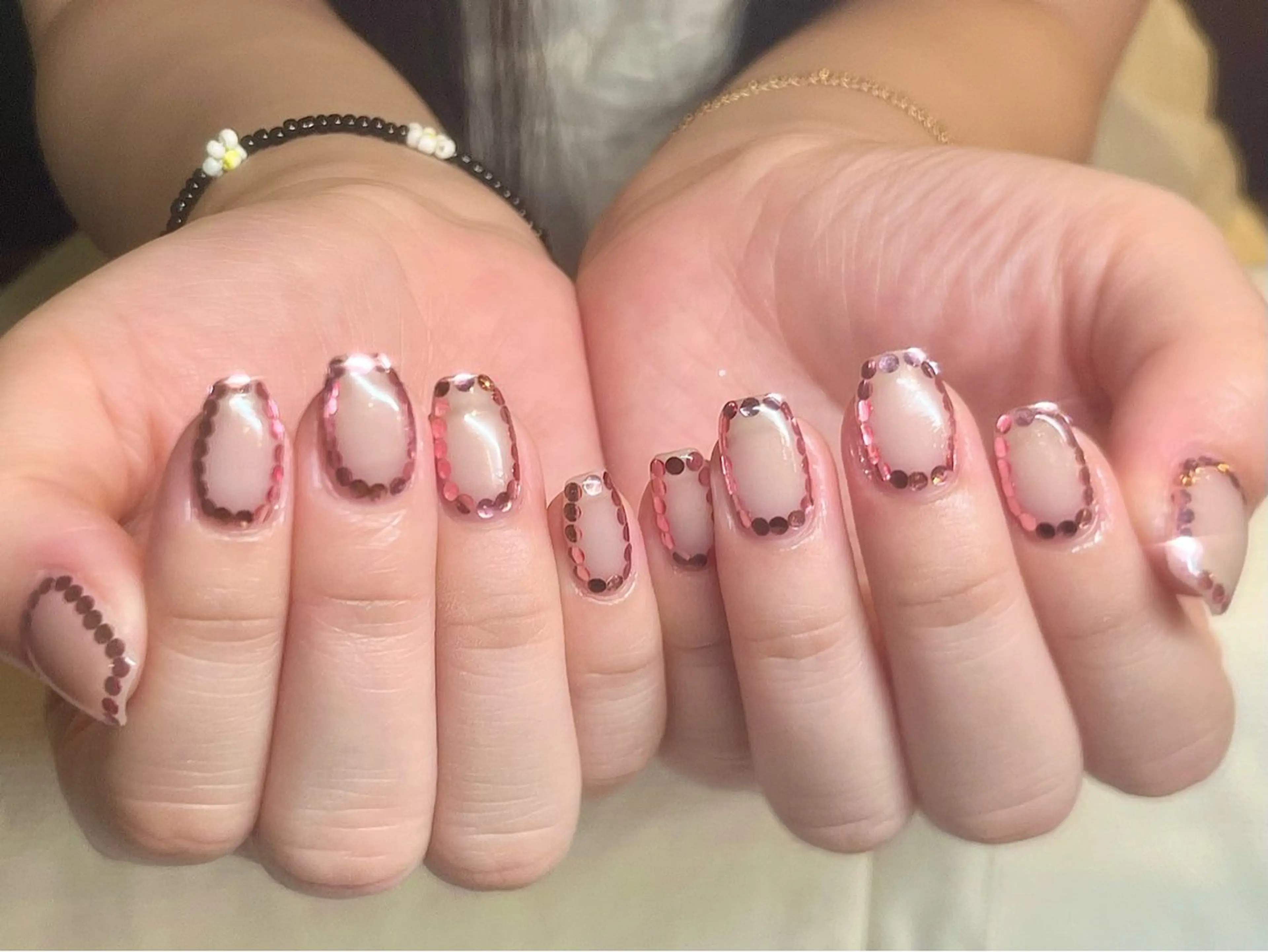 ネイル アートネイル オフィスネイル ワンカラーネイル ショートネイル ネイルサロン　リリーブランシュ所属・森 瑞紀のネイルデザイン