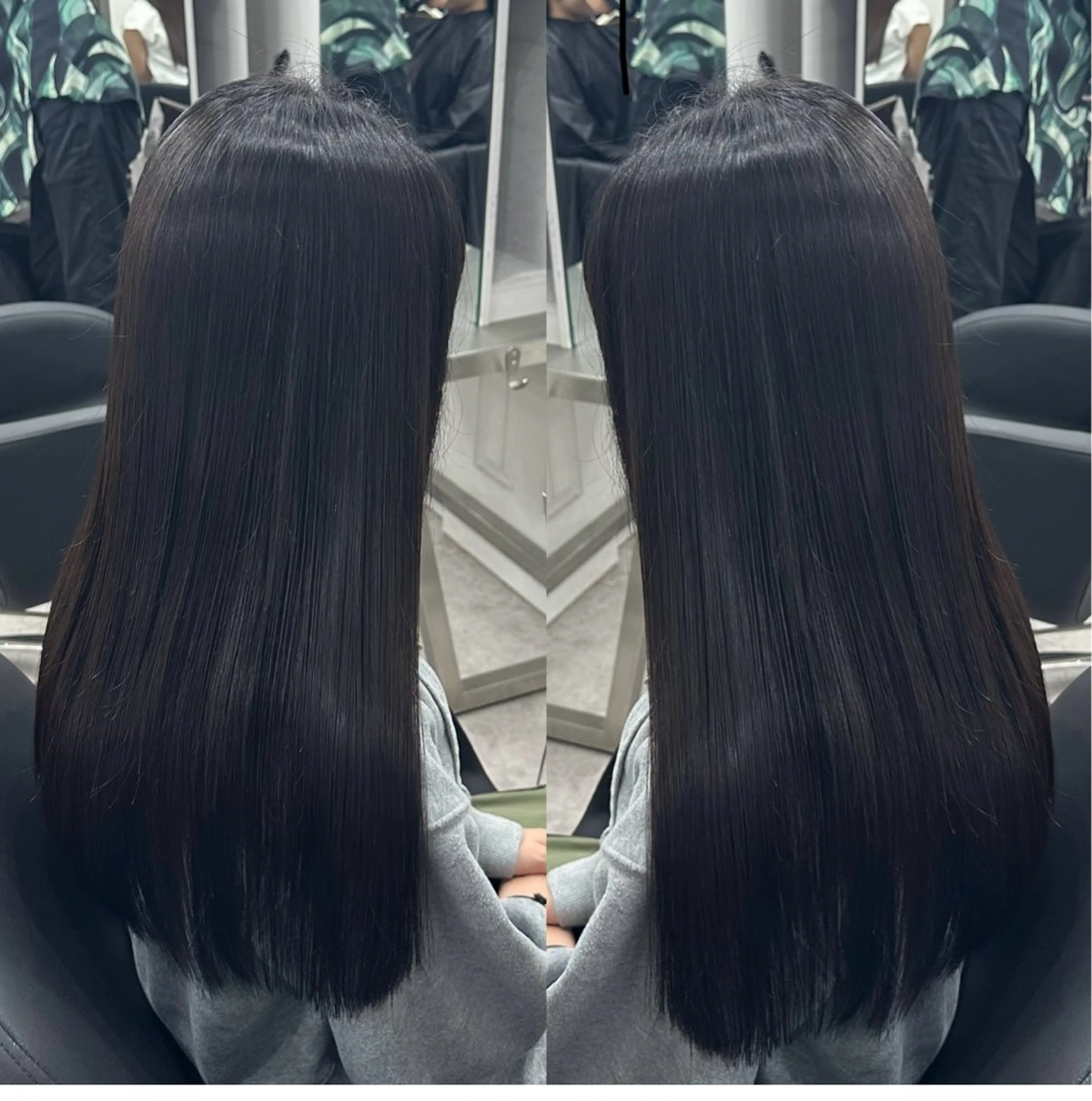 ロング カット 縮毛矯正 トリートメント 猿渡 竜司｜透明感 カラー×レイヤーのヘアスタイル