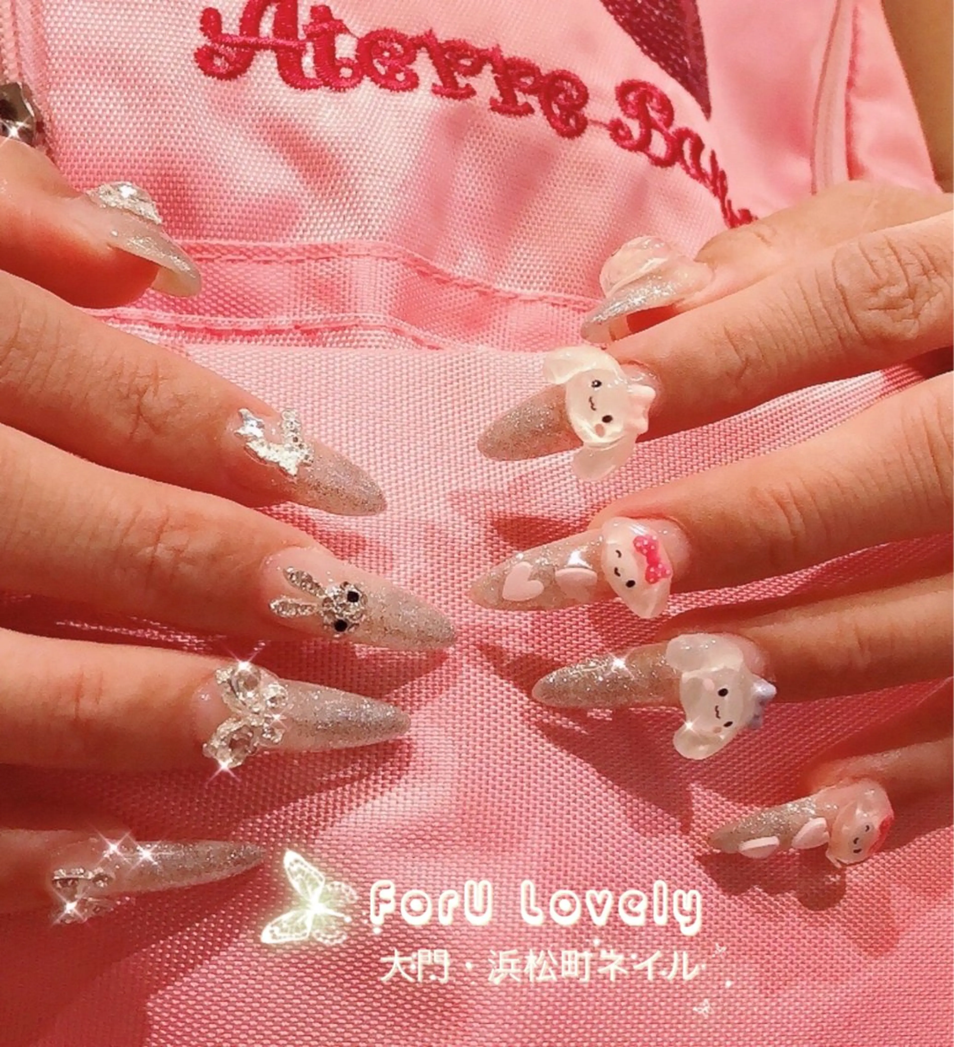 ネイル 長さ出し フットネイル フレンチネイル ジェルネイル 韓国ネイル ハンドネイル ハンドケア 大門浜松町 ネイルのネイルデザイン
