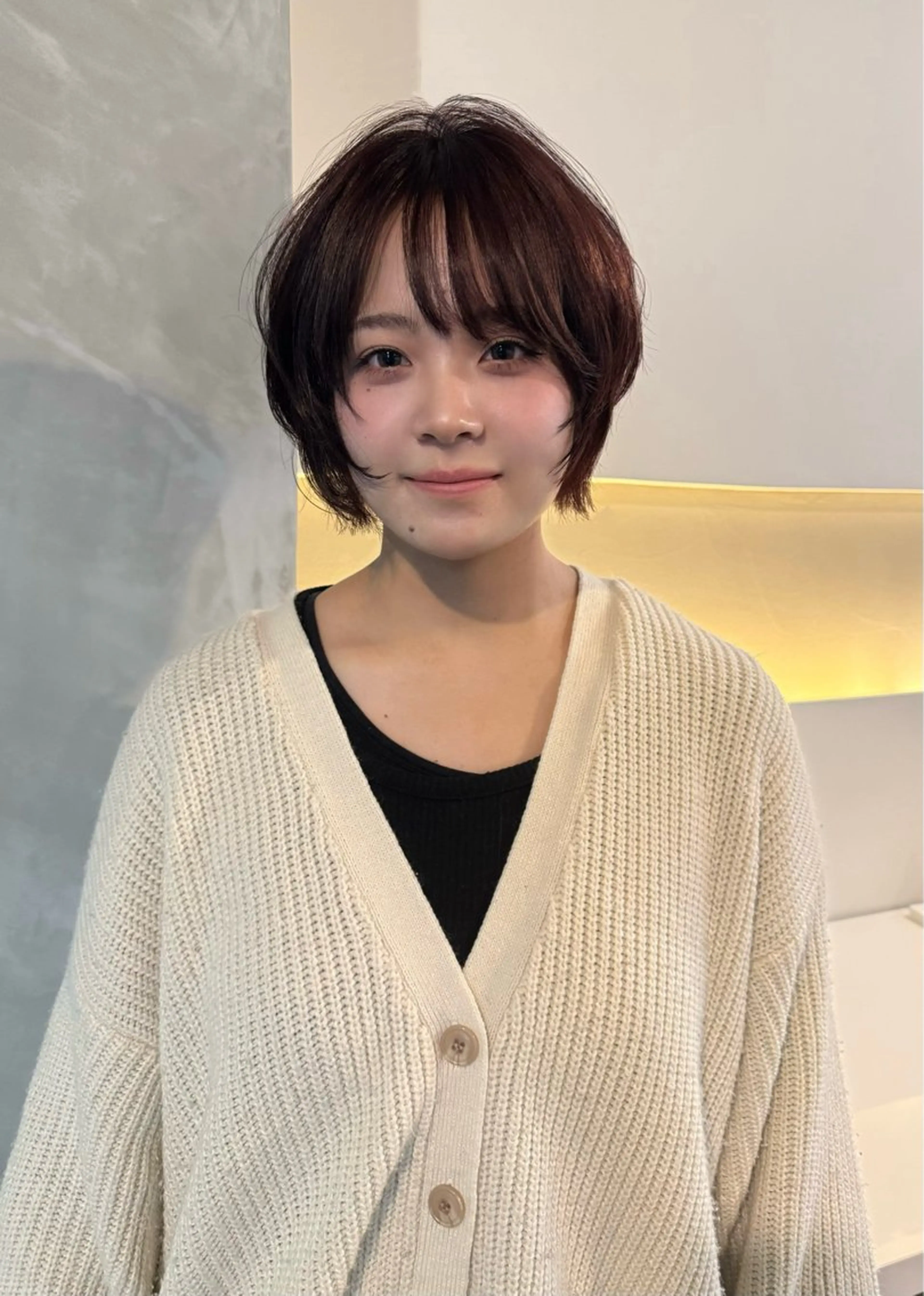 人気no.2✨【🎠12月限定🎠】似合わせカット＋premium艶カラーの写真