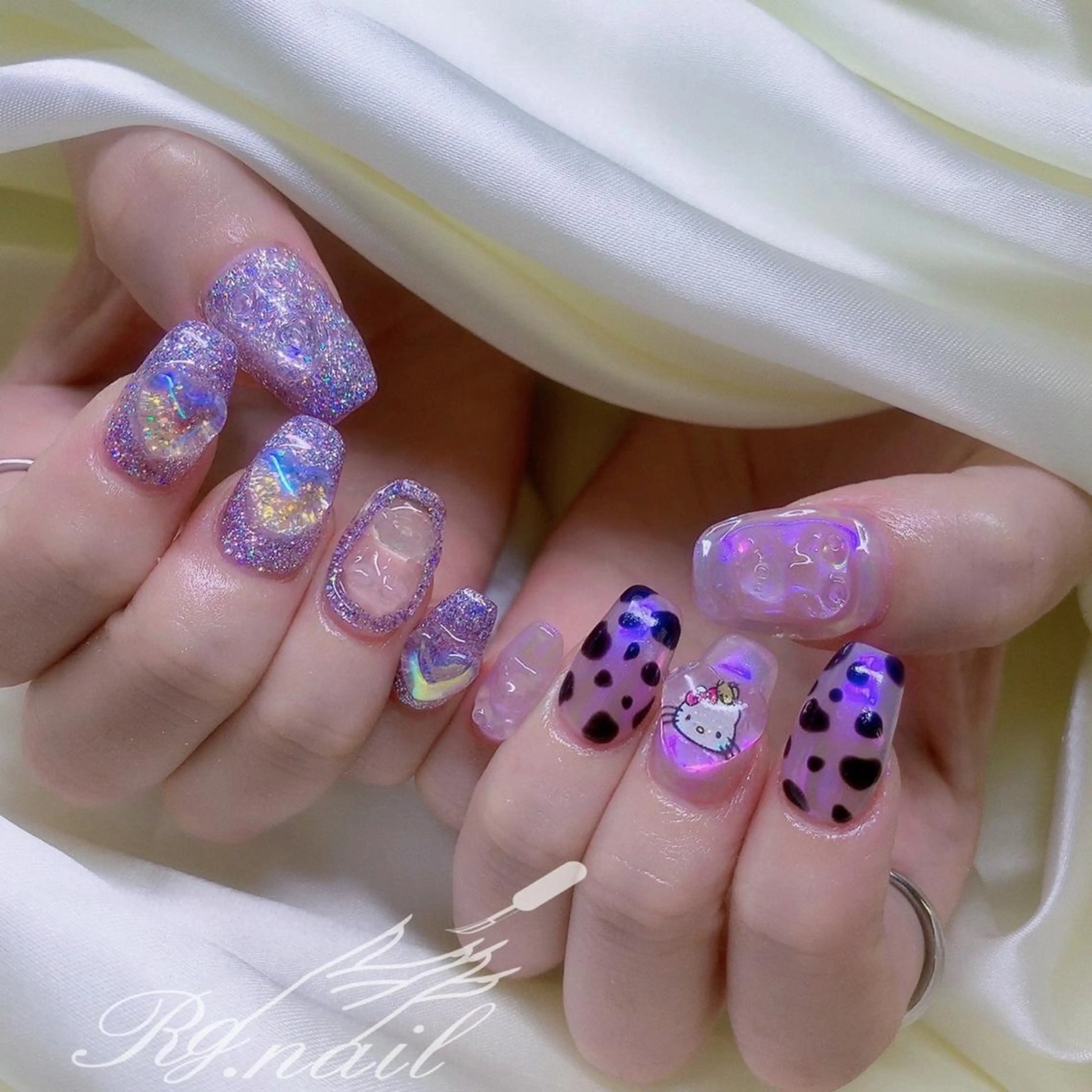 ロング ネイル Cho Artネイル所属・Cho Art ネイルのネイルデザイン