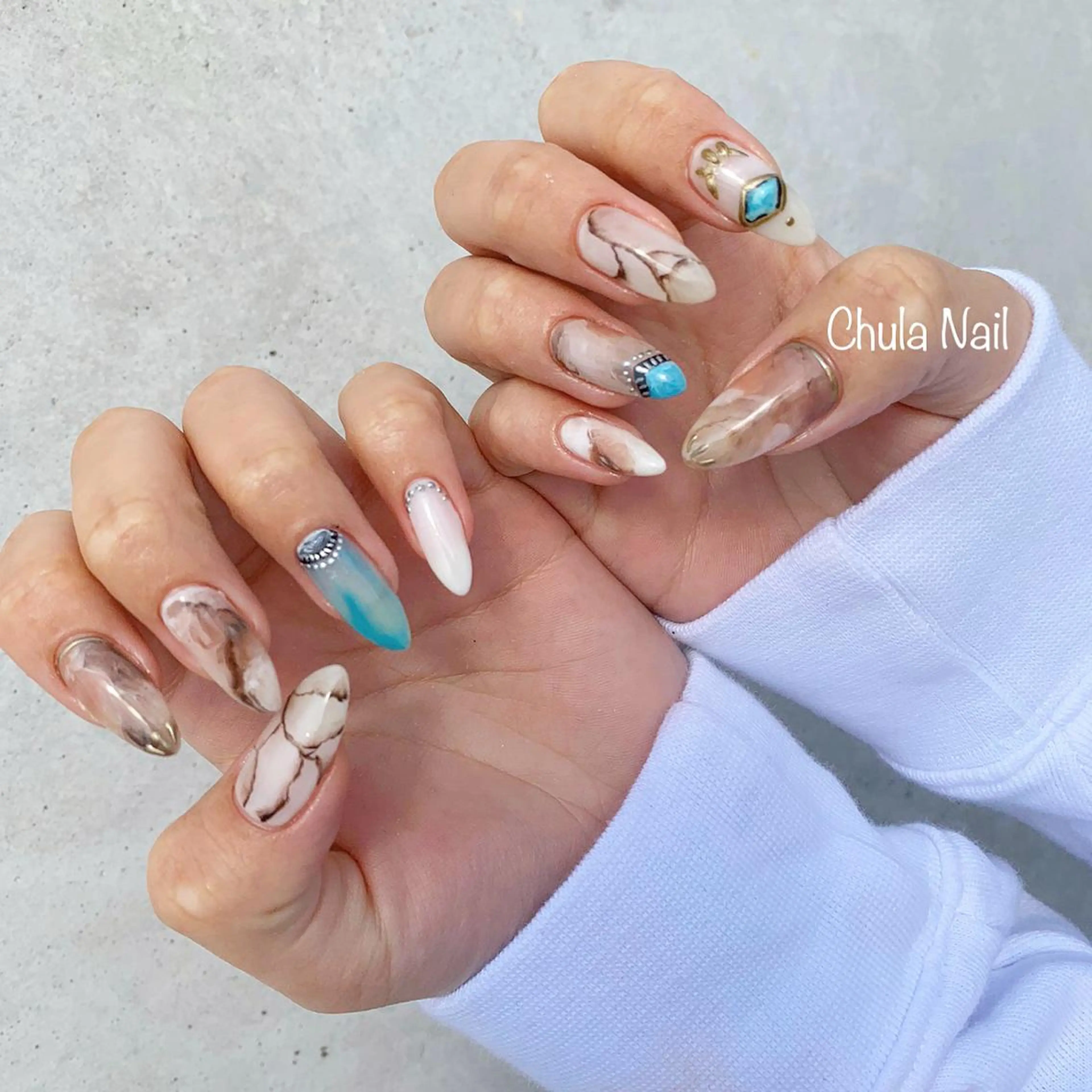 ネイル ハンドネイル ëmma nail_ by chulaのネイルデザイン
