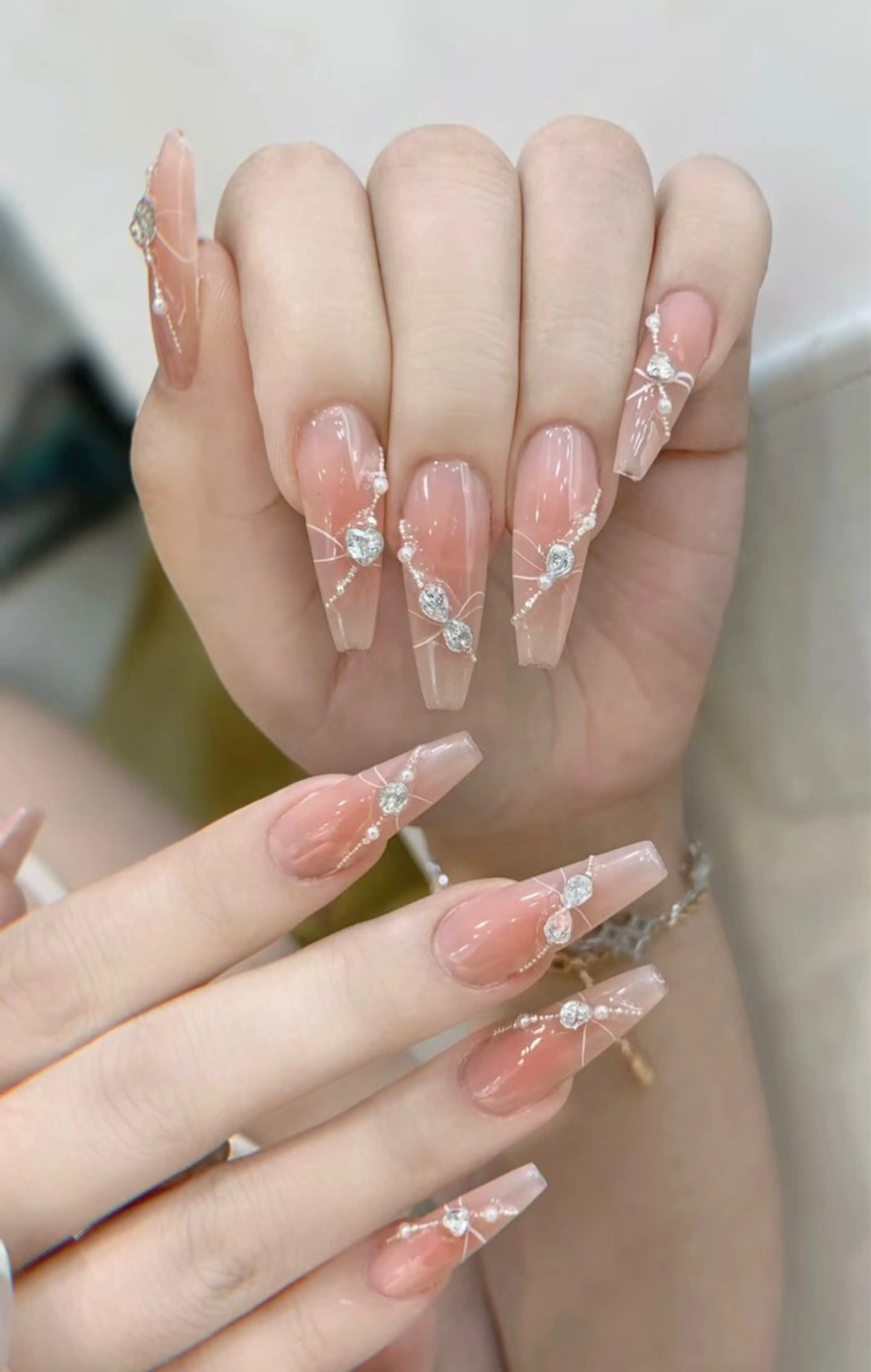 ネイル 花花 ネイルサロンのネイルデザイン