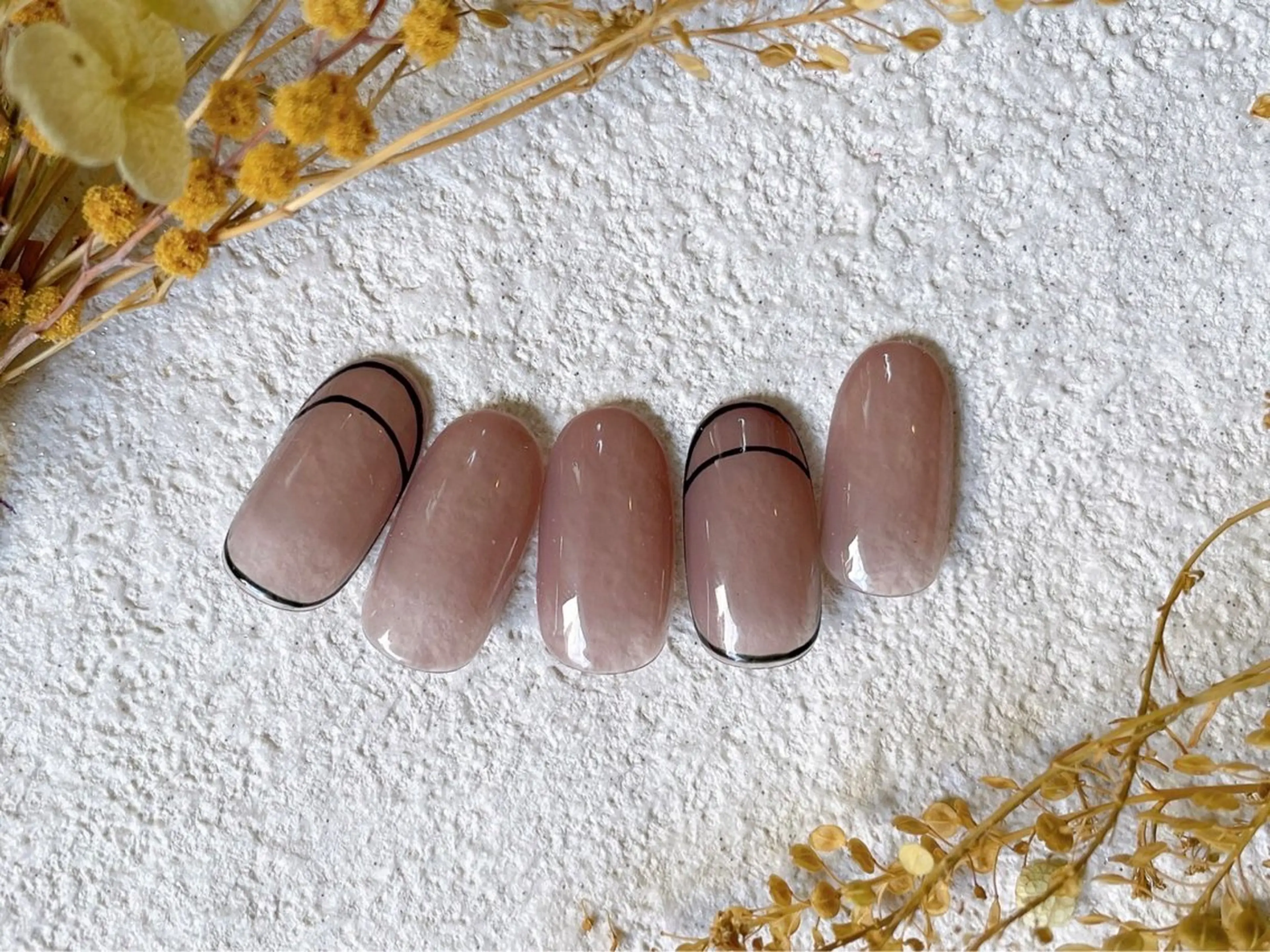 ネイル オーロラネイル フットネイル フレンチネイル ジェルネイル 韓国ネイル ハンドネイル kiki nail 二子玉川のネイルデザイン