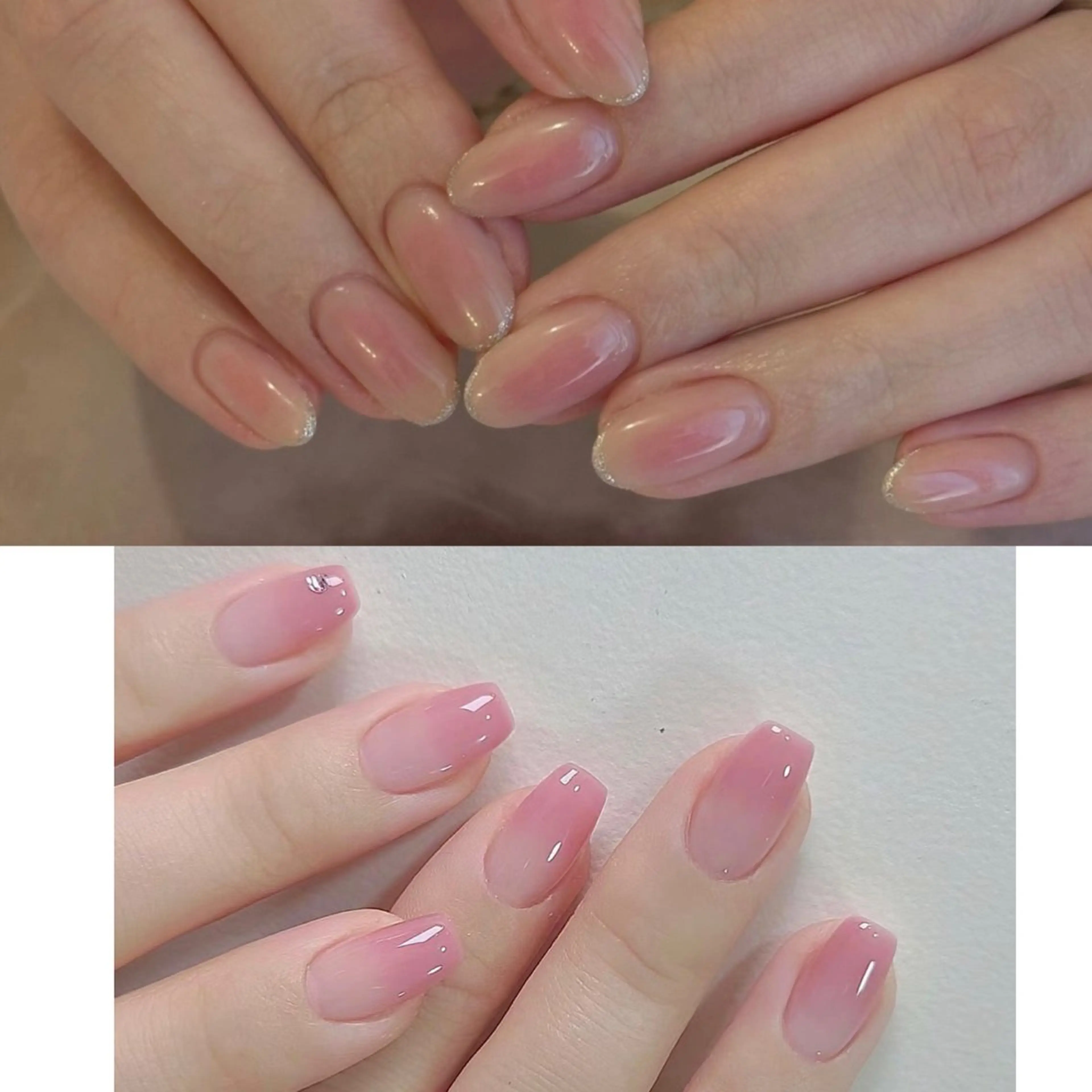 ネイル チークネイル 韓国ネイル 春ネイル ワンホンネイル 恵比寿 The Nailのネイルデザイン