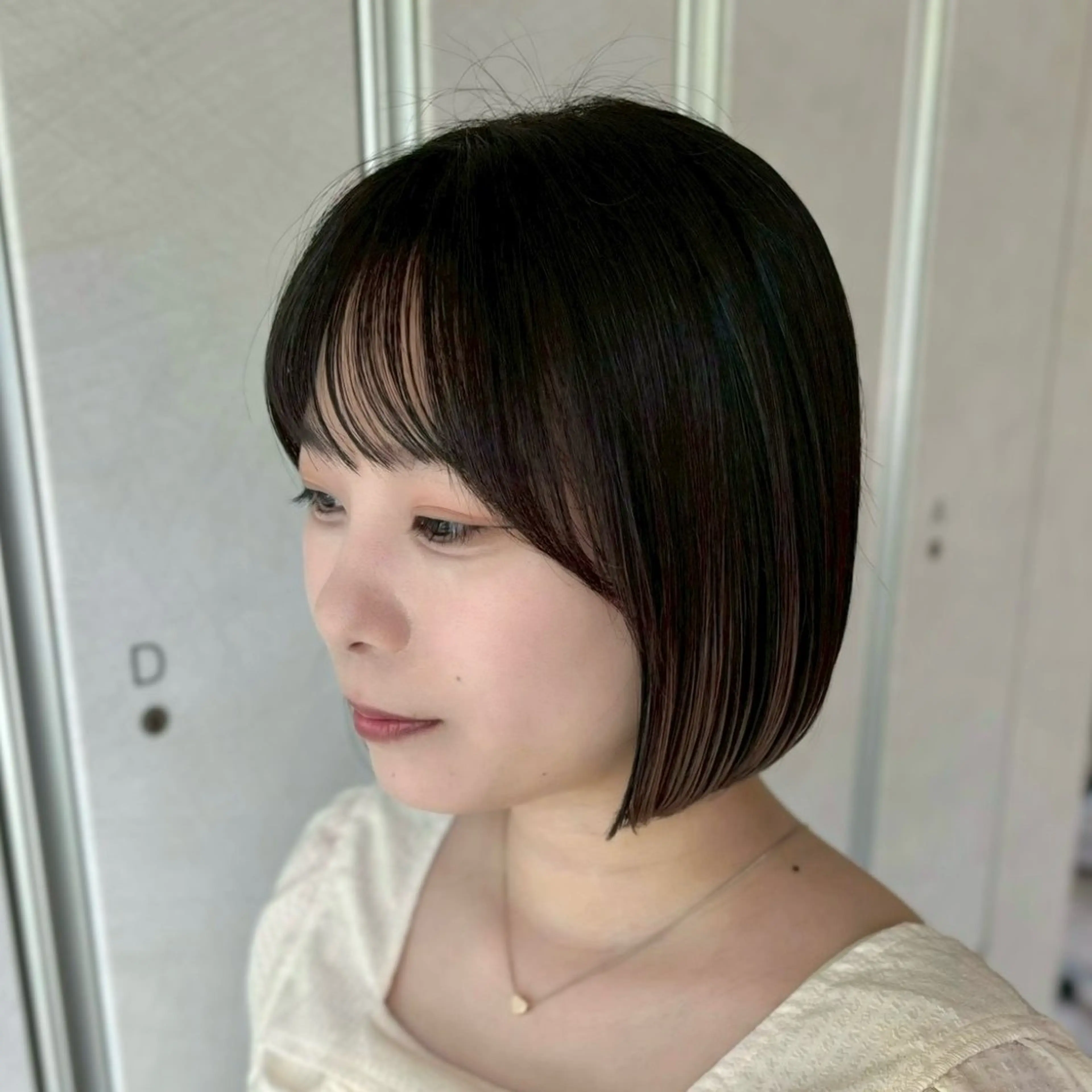 ショート ボブ カット トリートメント ボブ/レイヤー/透明 感カラー/dai🌿のヘアスタイル