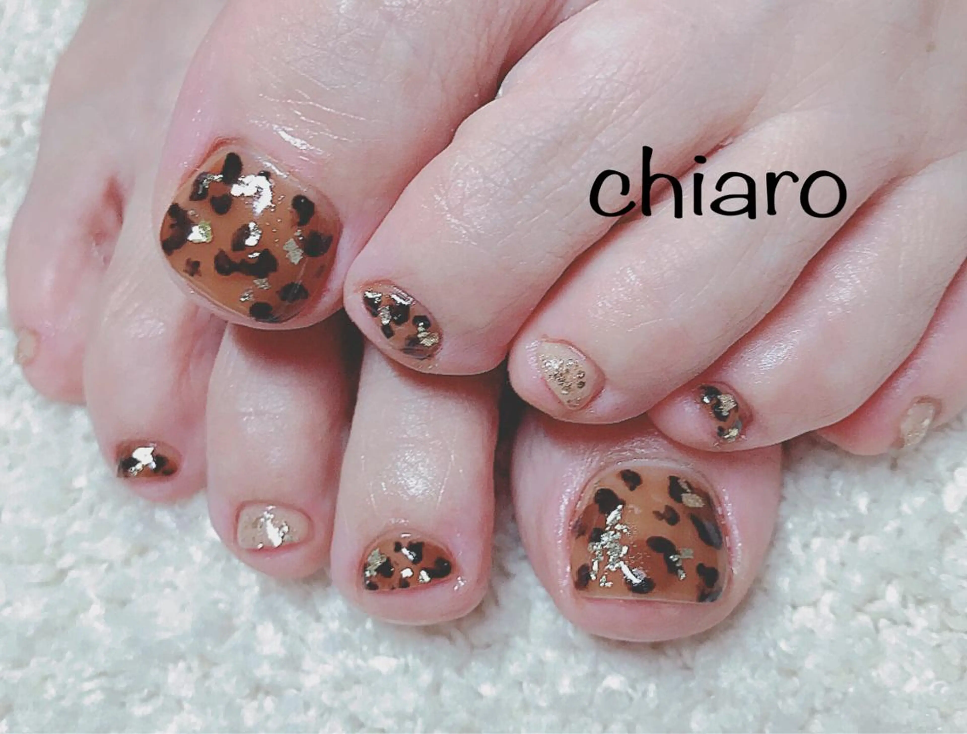 ネイル フットネイル 神崎 千秋のネイルデザイン