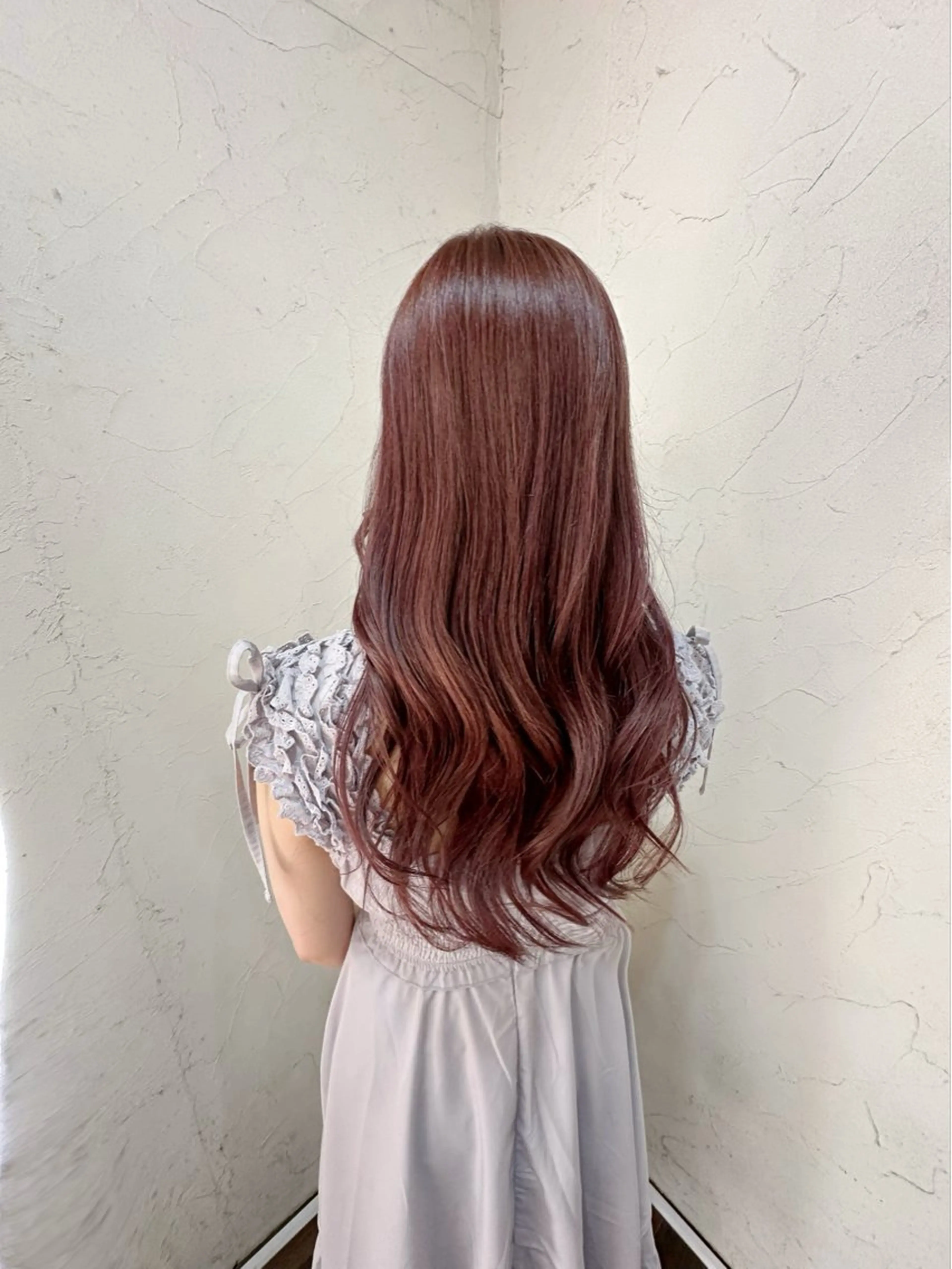 ロング カラー 高柳 麻美のヘアスタイル