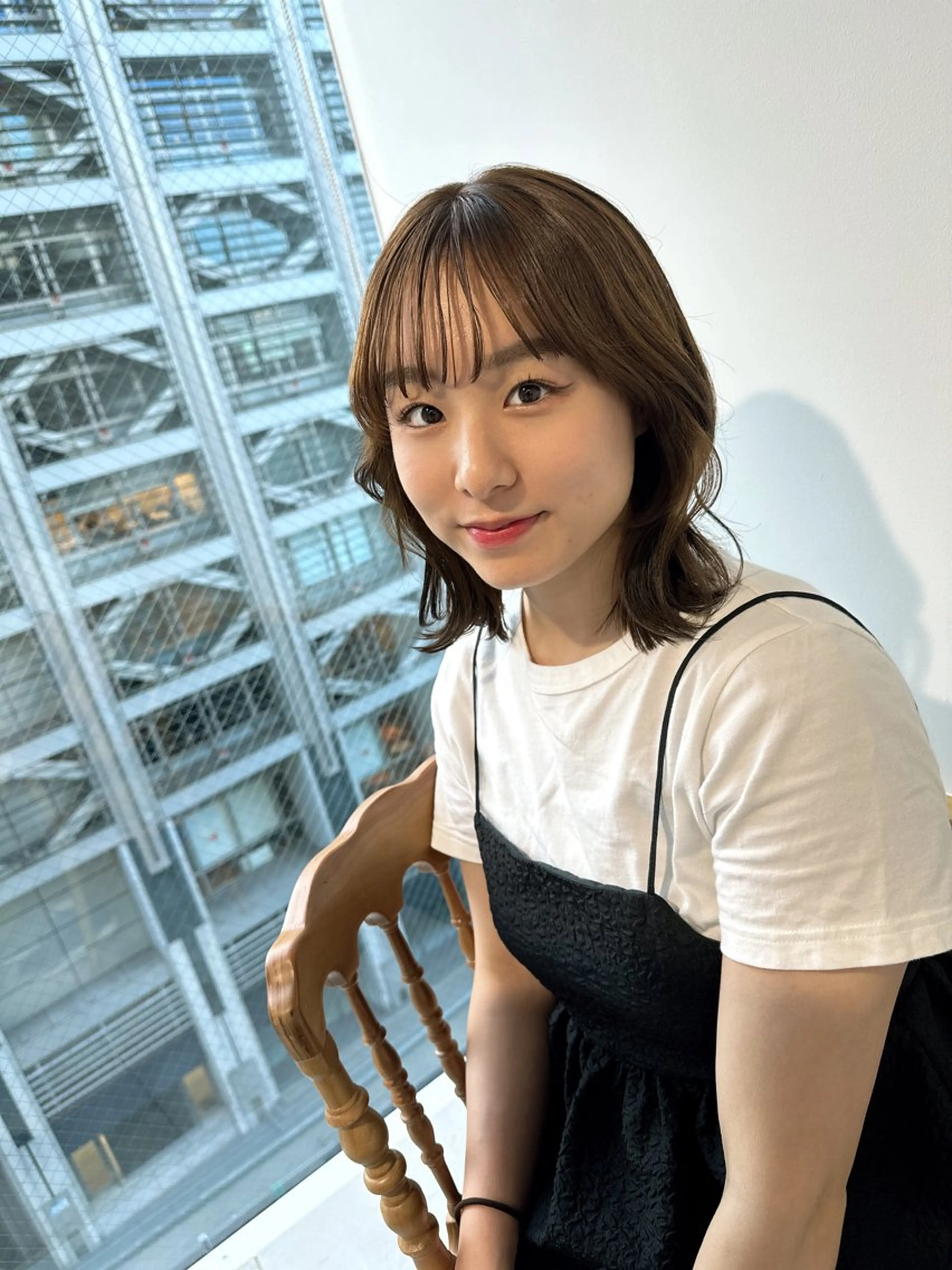 ミディアム カラー ヘアアレンジ カット ヘアカラー トリートメント 【代表】 たき〜のヘアスタイル