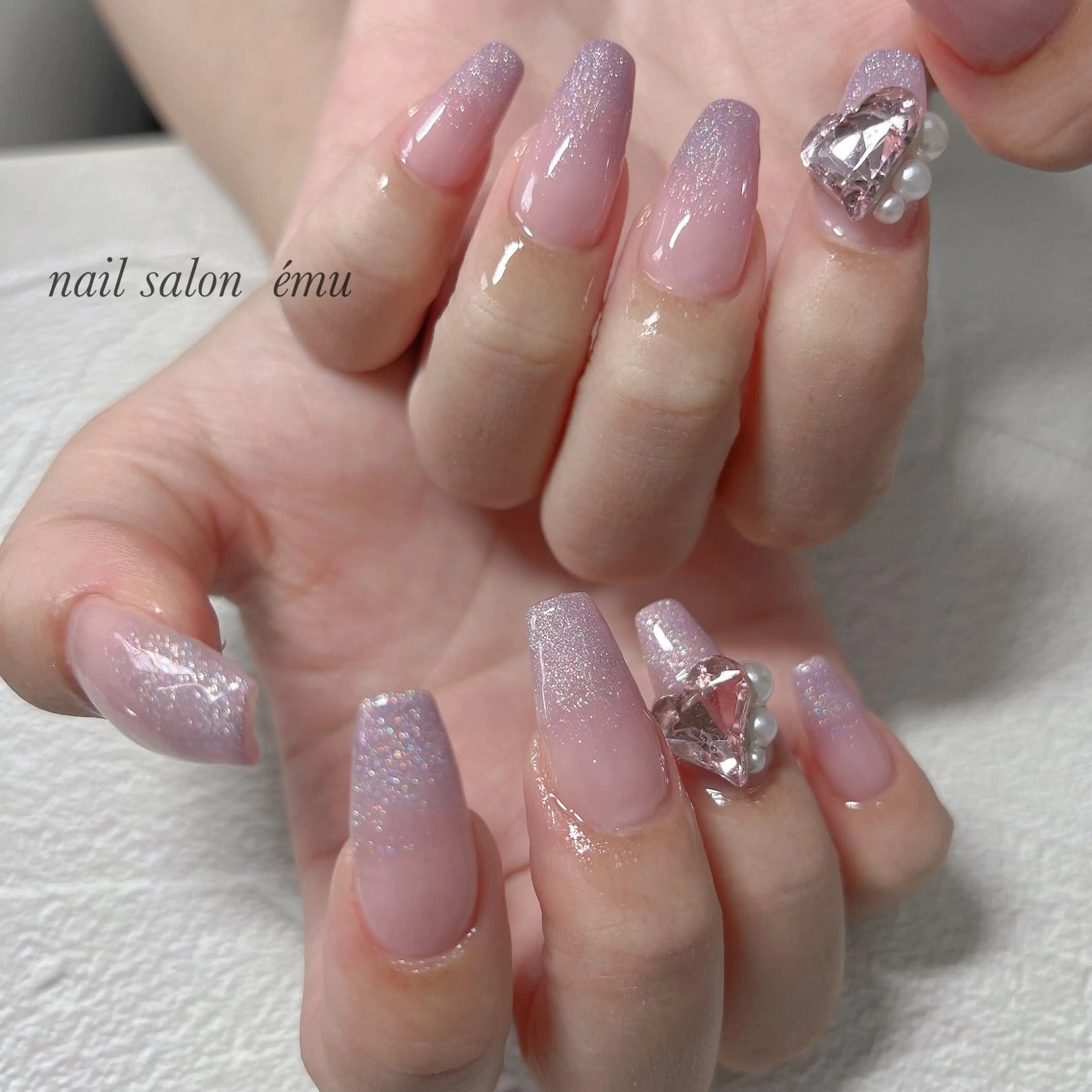 ネイル ハンドネイル nail salon émuのネイルデザイン