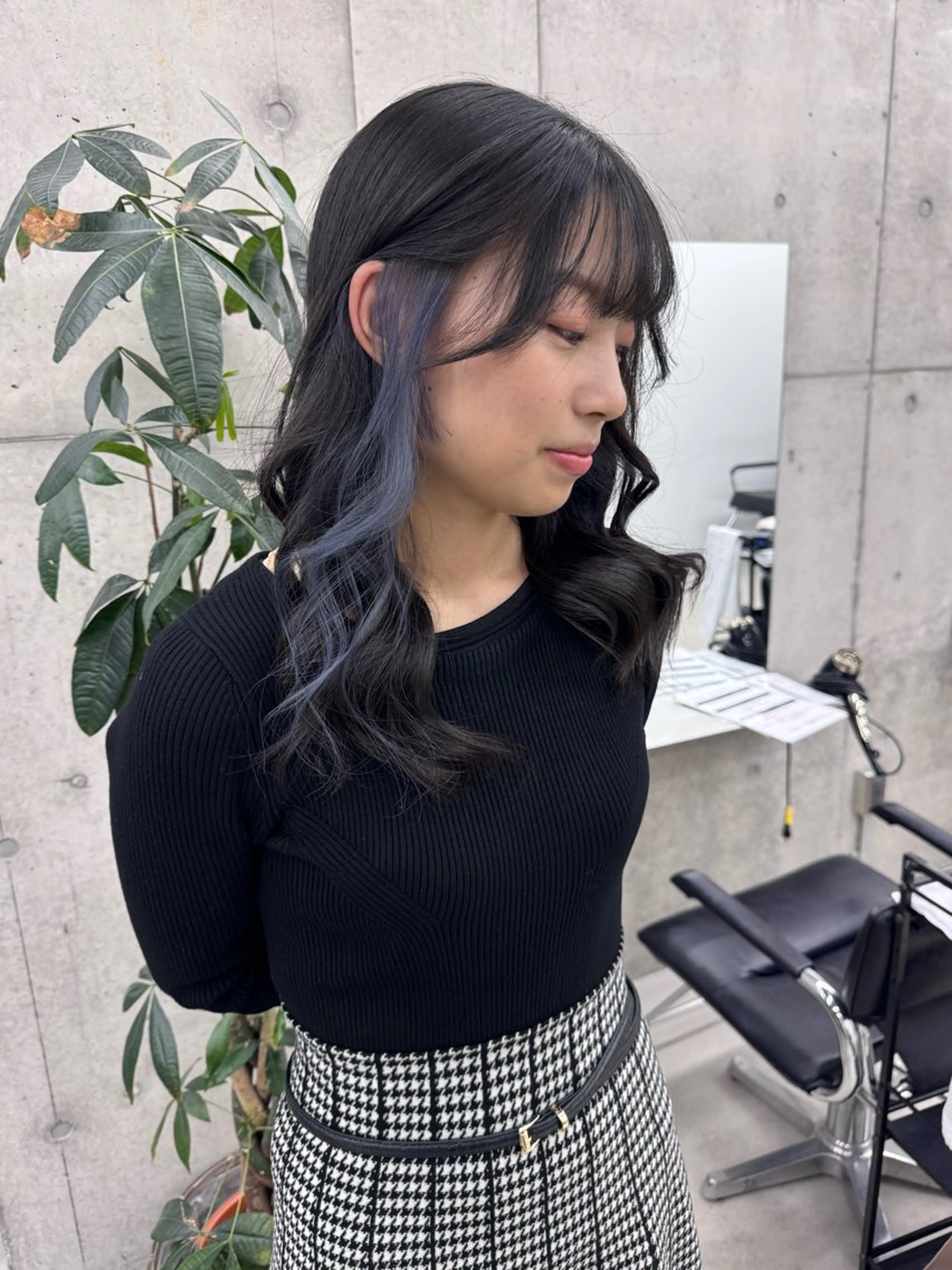 カラー ヘアカラー 和木坂 日美のヘアスタイル