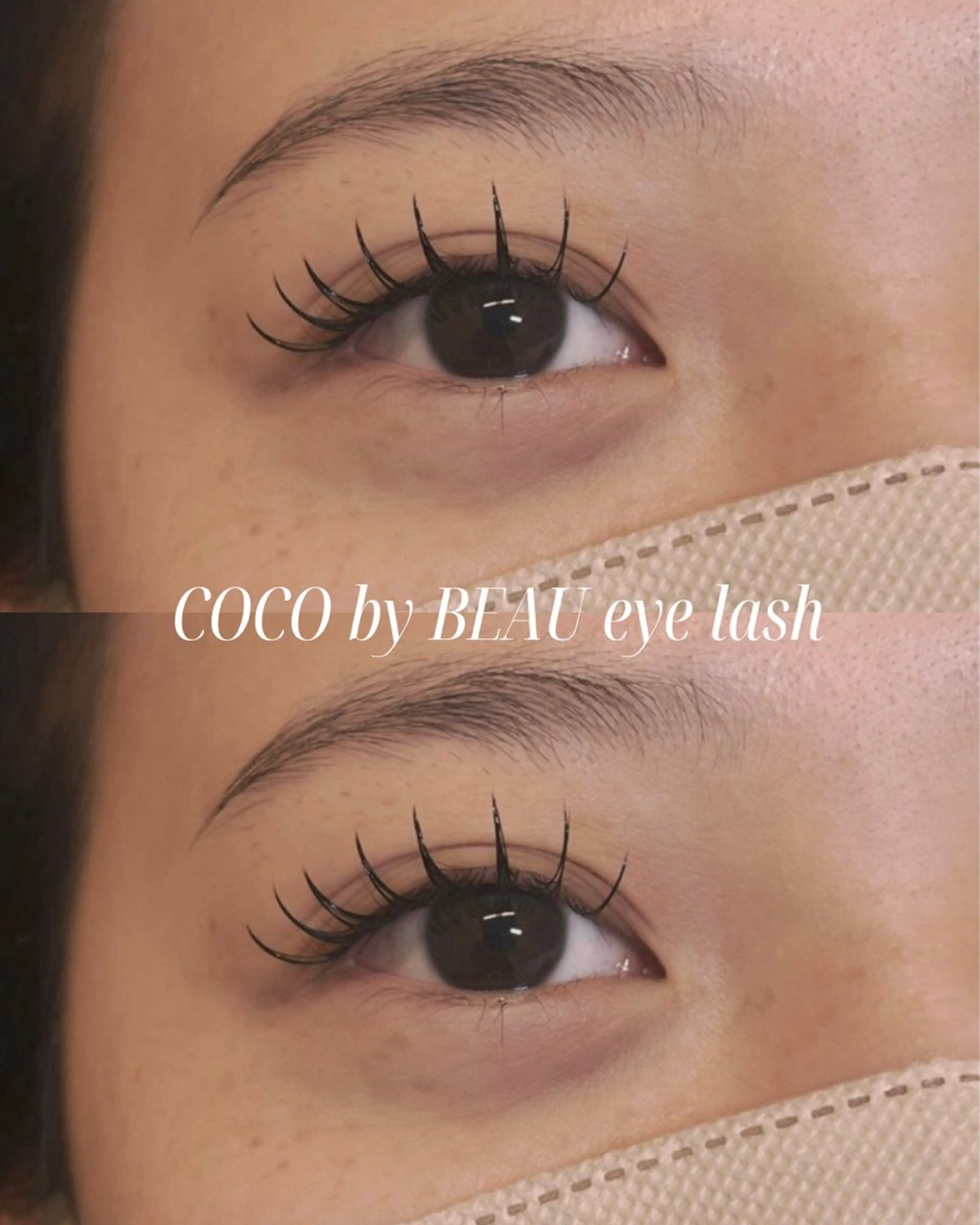 マツエク・マツパ フラットラッシュ マツエク COCO  by BEAU eye lash 栗東所属・COCO 神崎のマツエク・マツパデザイン