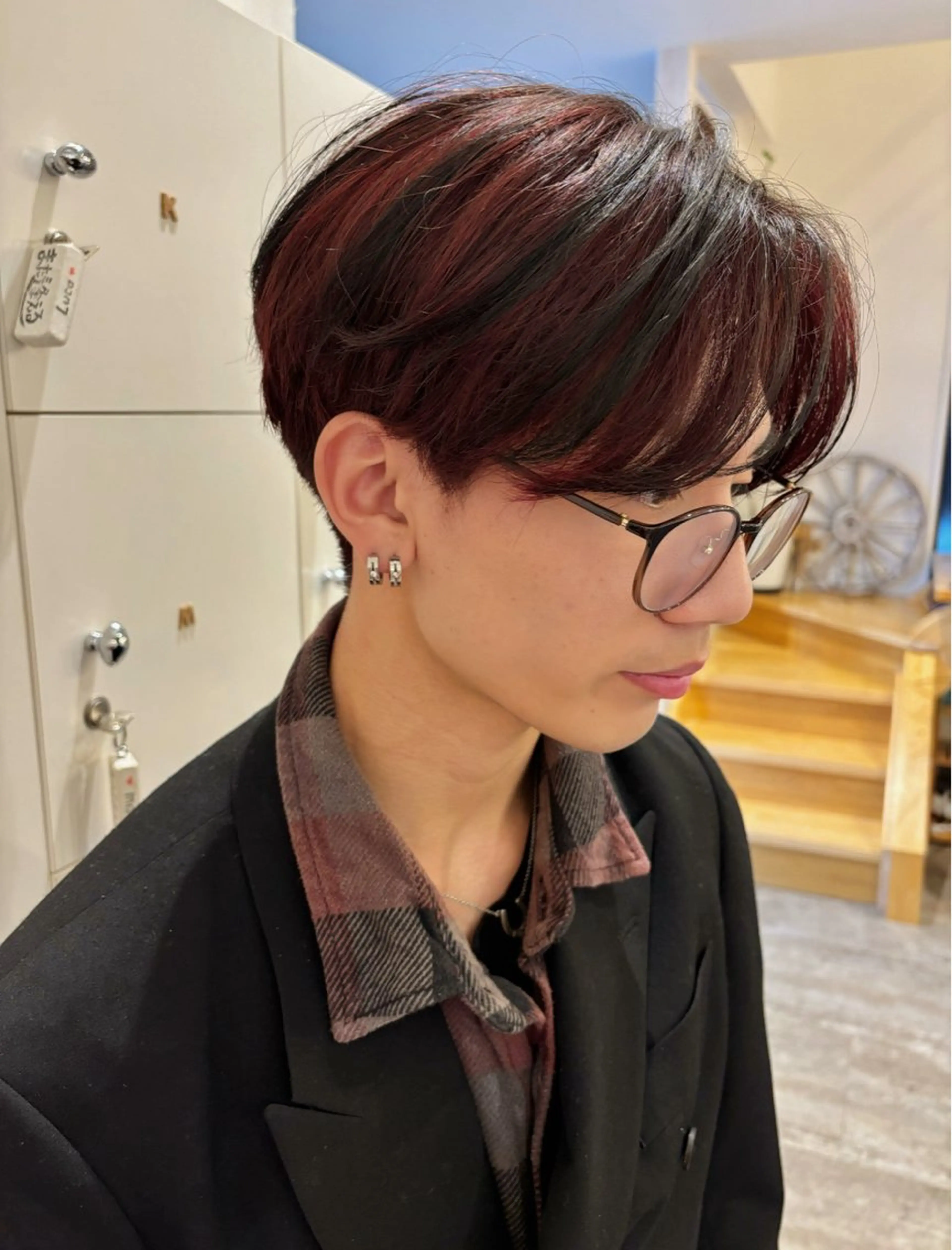 カラー mata-L23 かのんのヘアスタイル