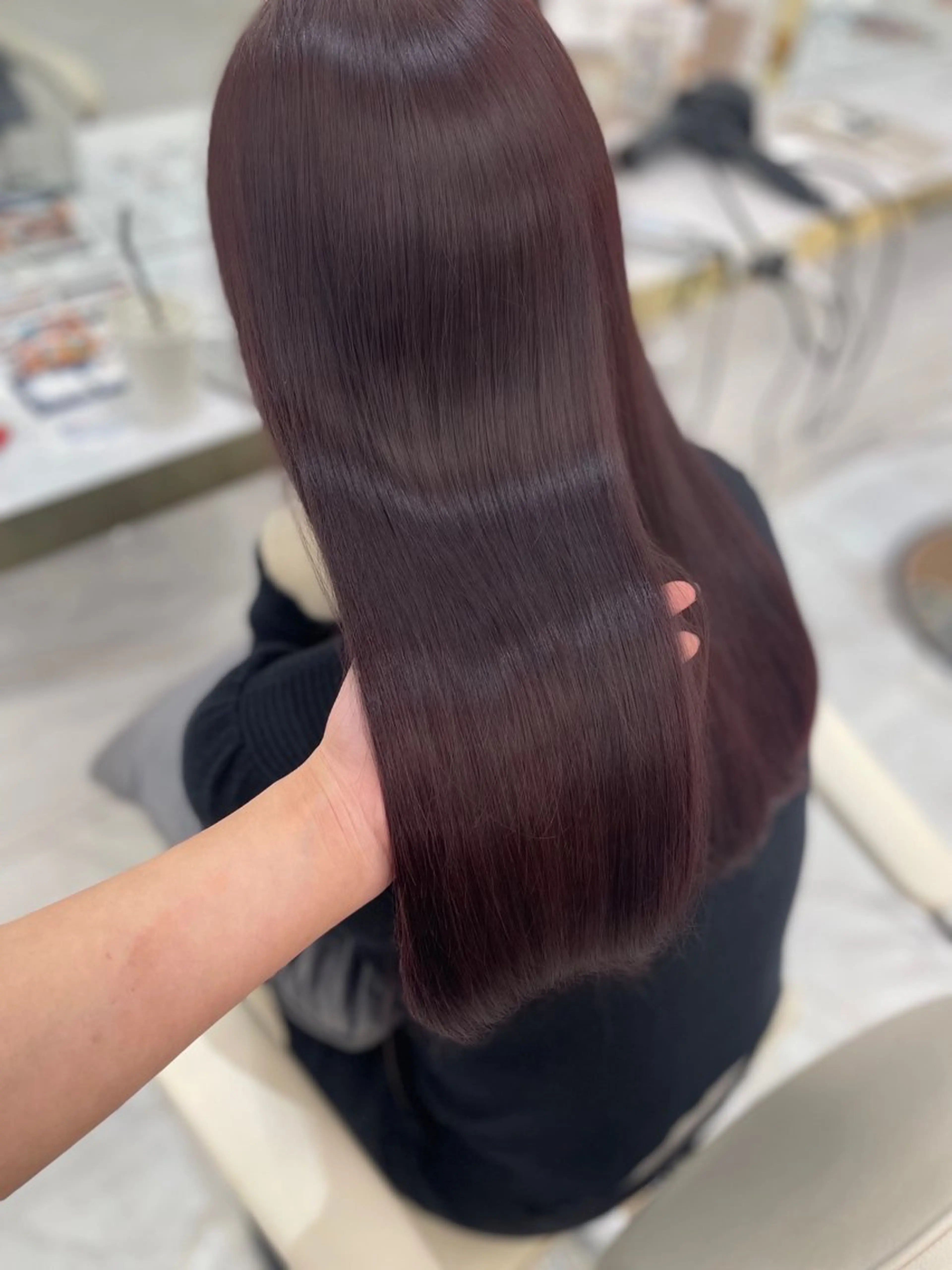 【カットと美髪矯正のコース】【酸性縮毛矯正+似合わせ骨格カット】の写真