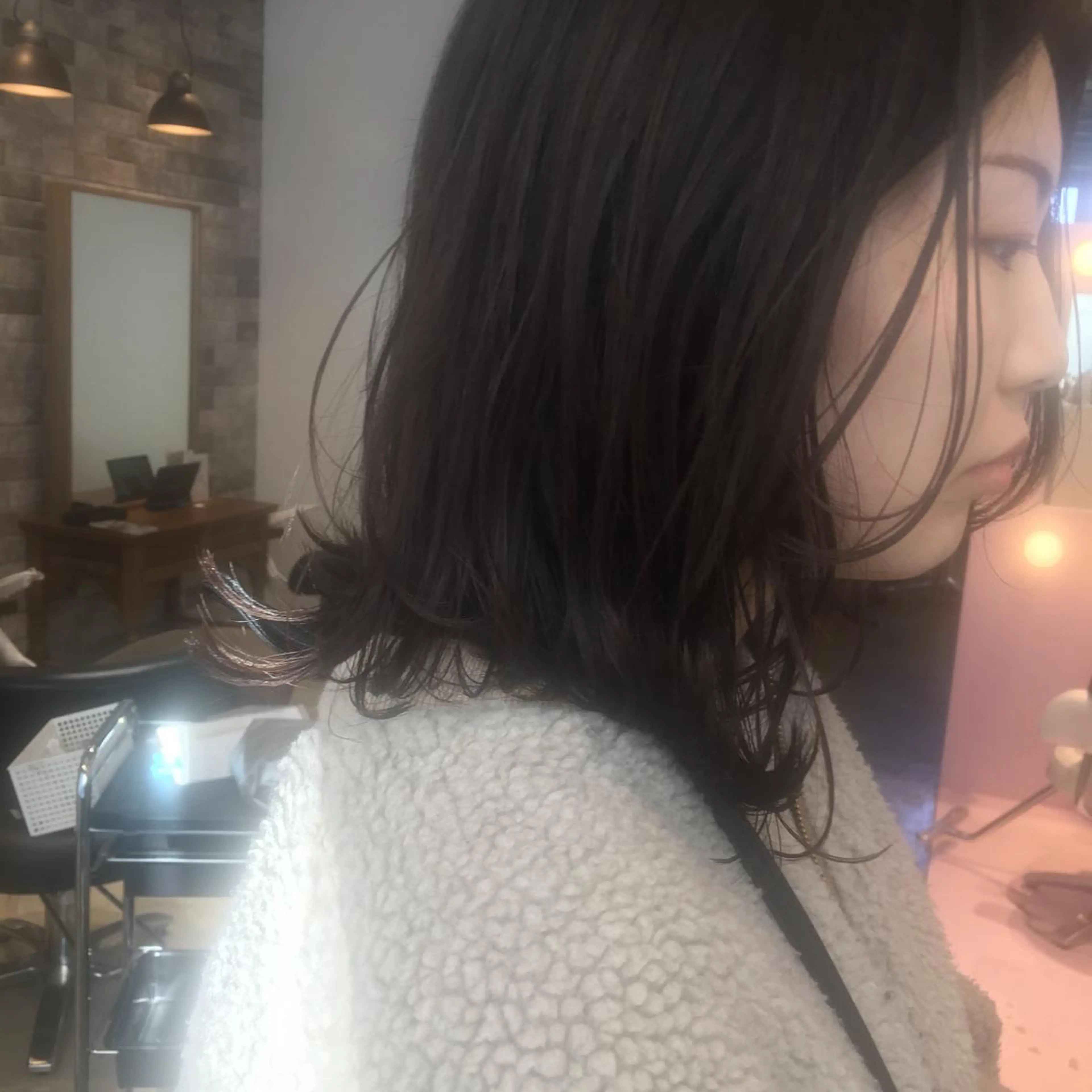 ミディアム ボブ/暖色/デザイン KOYUKI⛄️のヘアスタイル