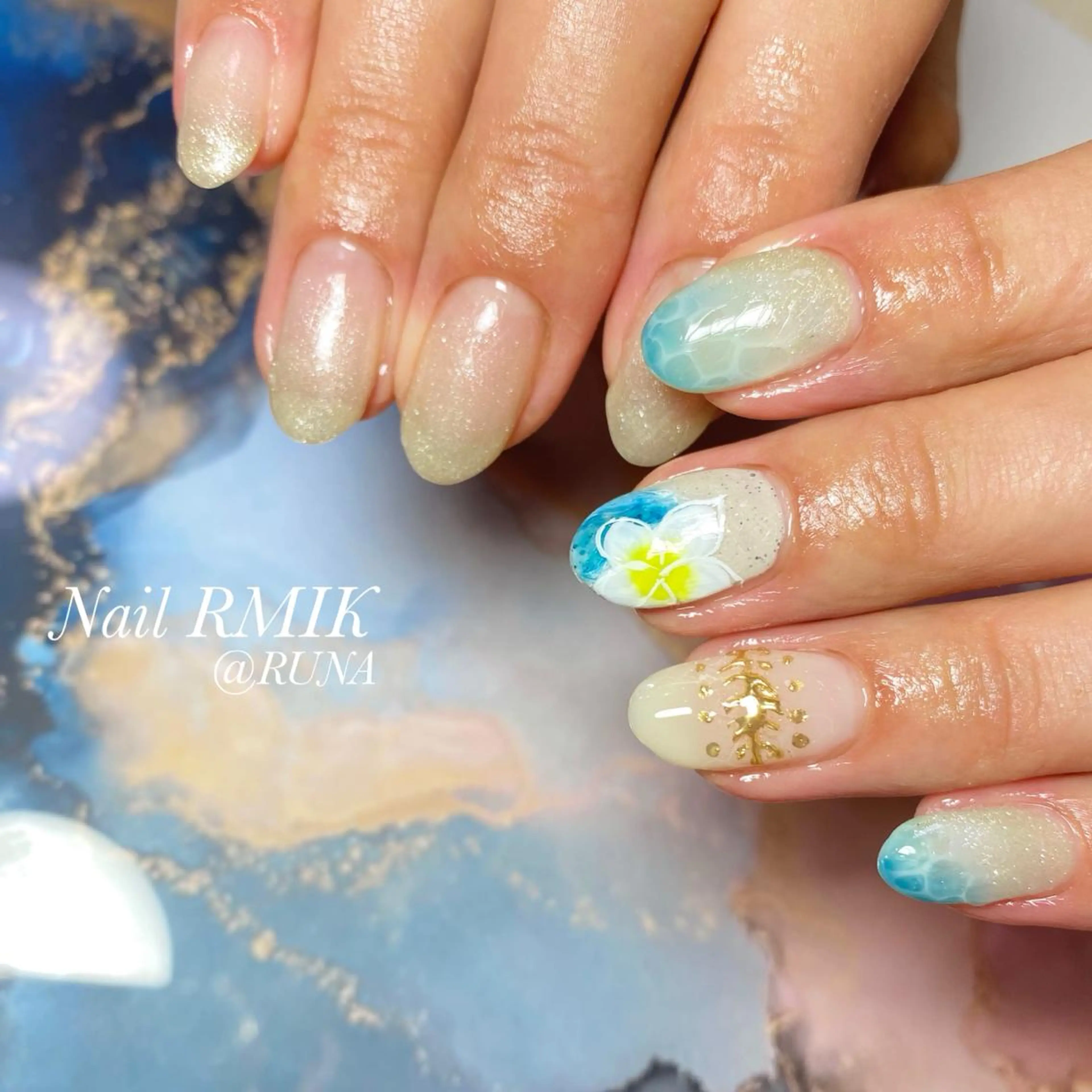 ネイル ハンドネイル nailsalon RMIKのネイルデザイン