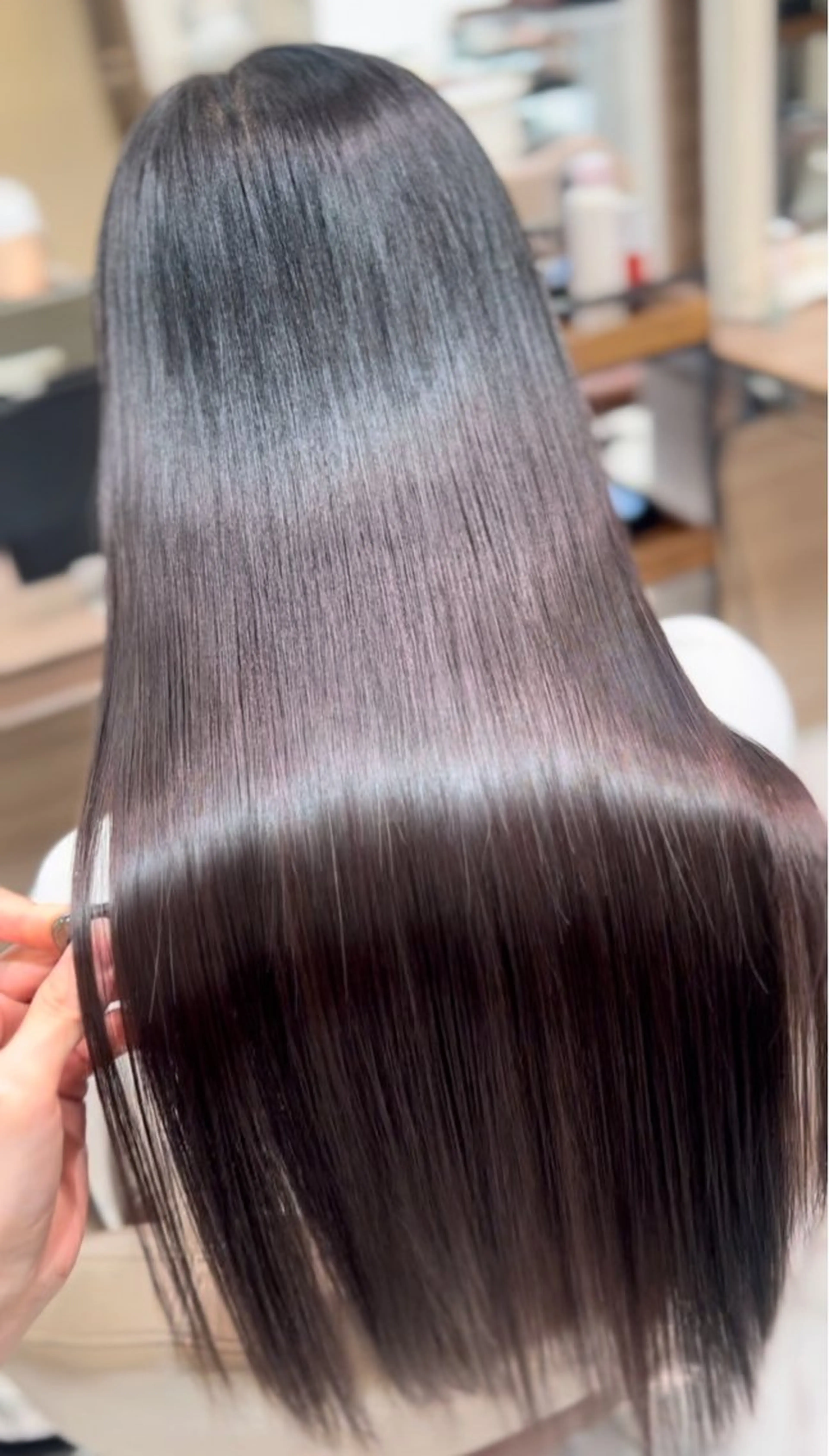 ロング パーマ 艶髪透明感🫧/ひか カットモデル募集✂︎のヘアスタイル