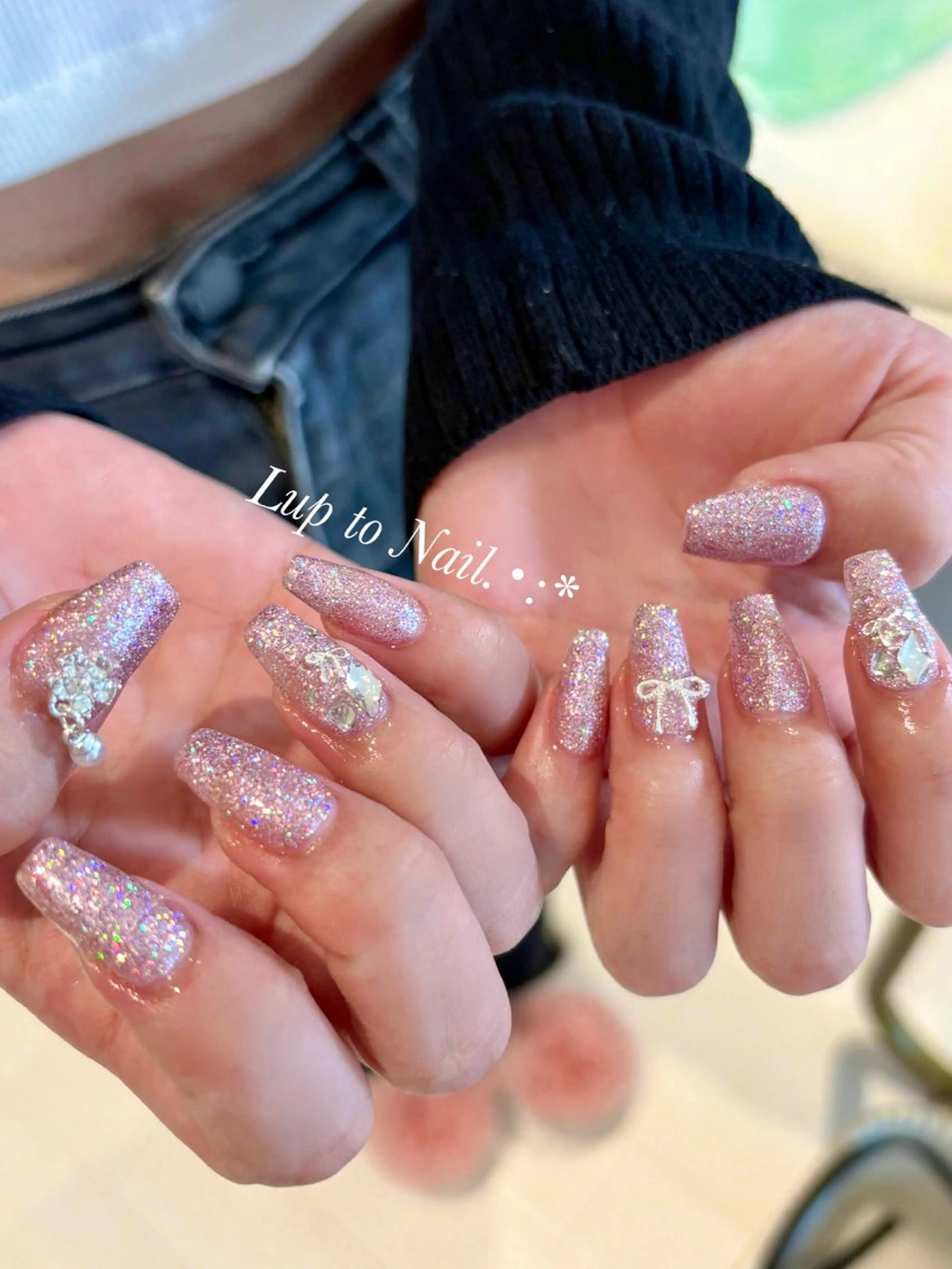 ネイル 春ネイル Lupto　Nail 【リップトゥネイル】のネイルデザイン