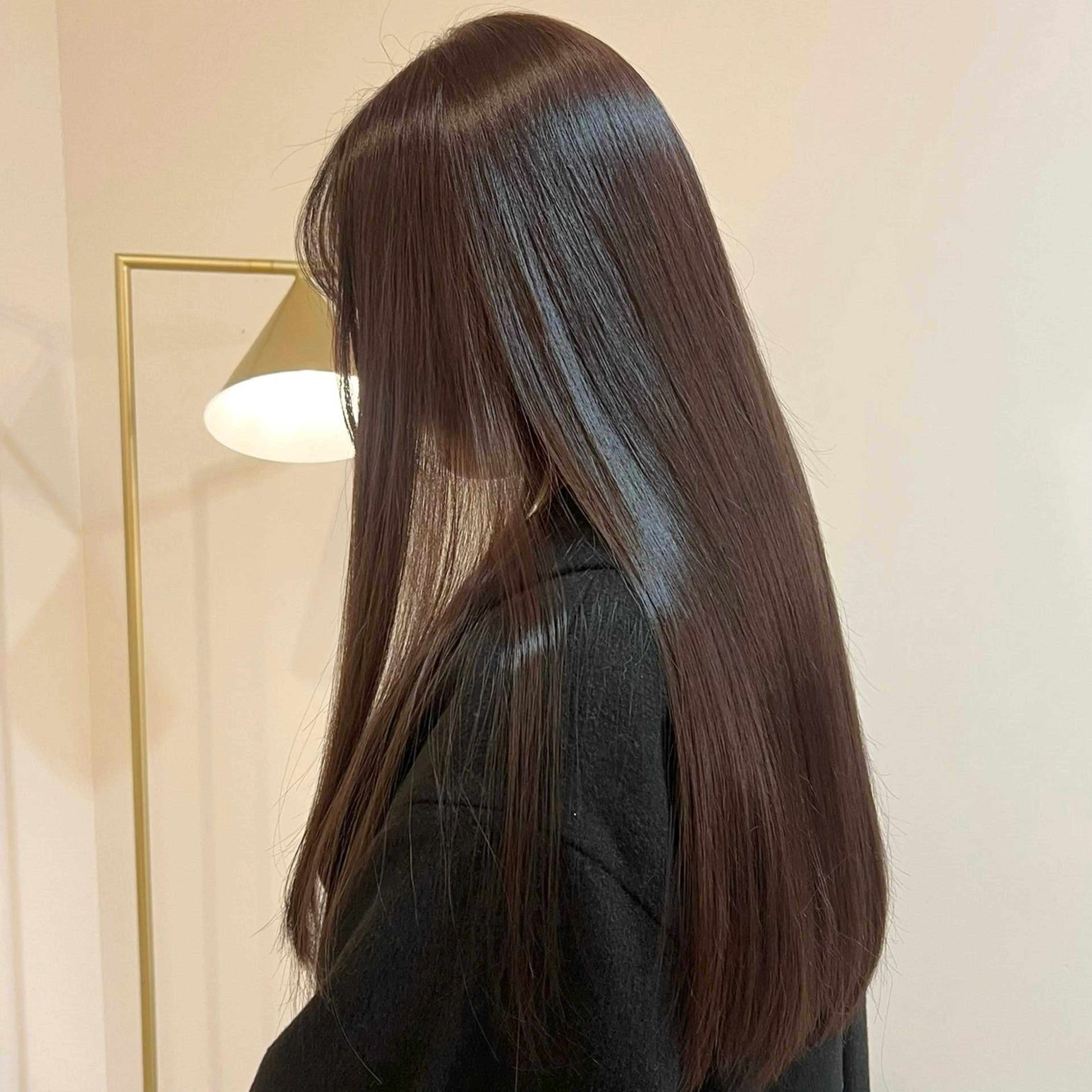 ロング カラー ベージュカラー ブリーチ ブラウンカラー 透明感カラー ダブルカラー ヘアカラー トリートメント 艶カラー/透明感 /ヒグチアオイのヘアスタイル