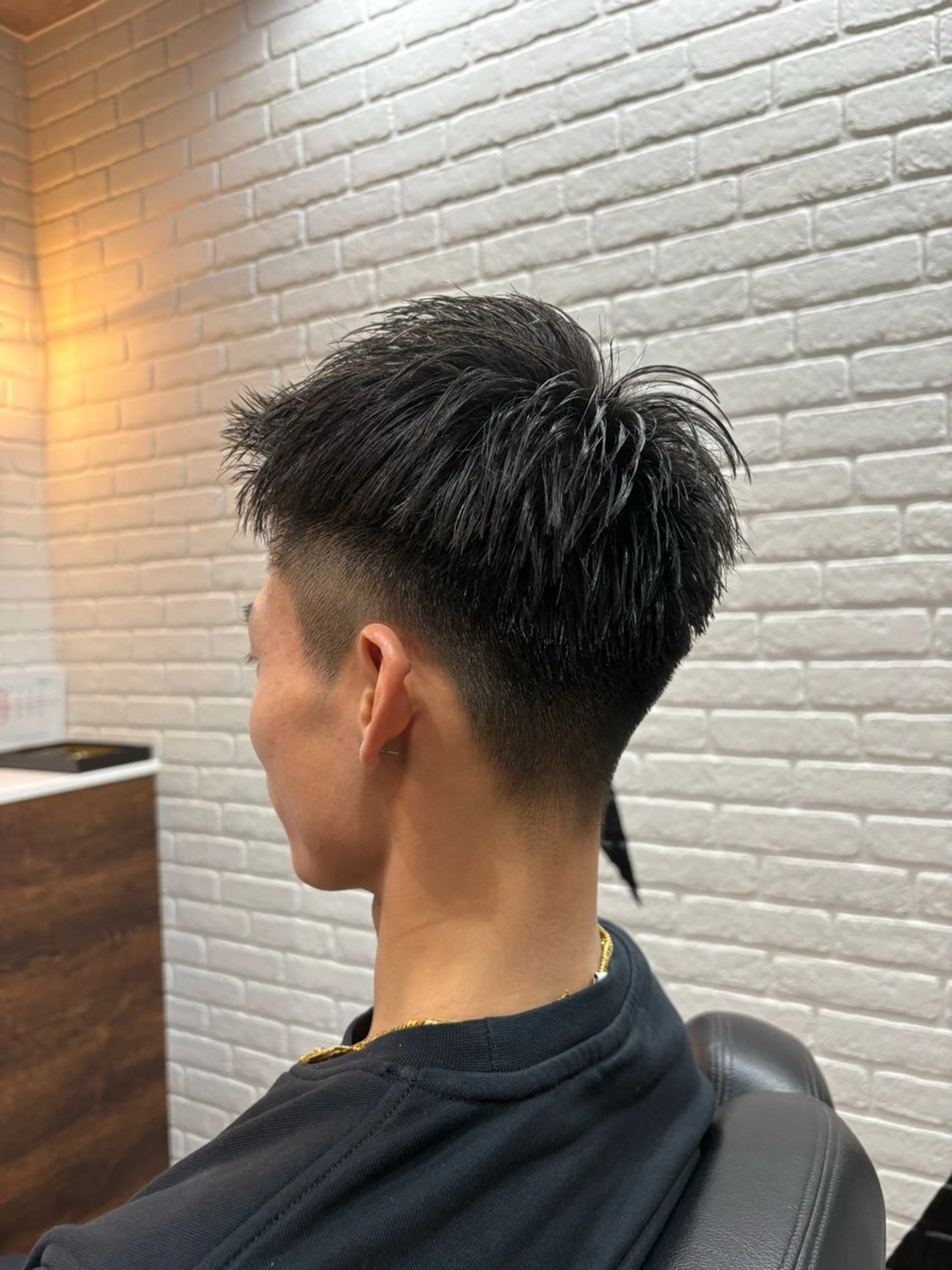 メンズ ビジネス 那須 正昭のヘアスタイル