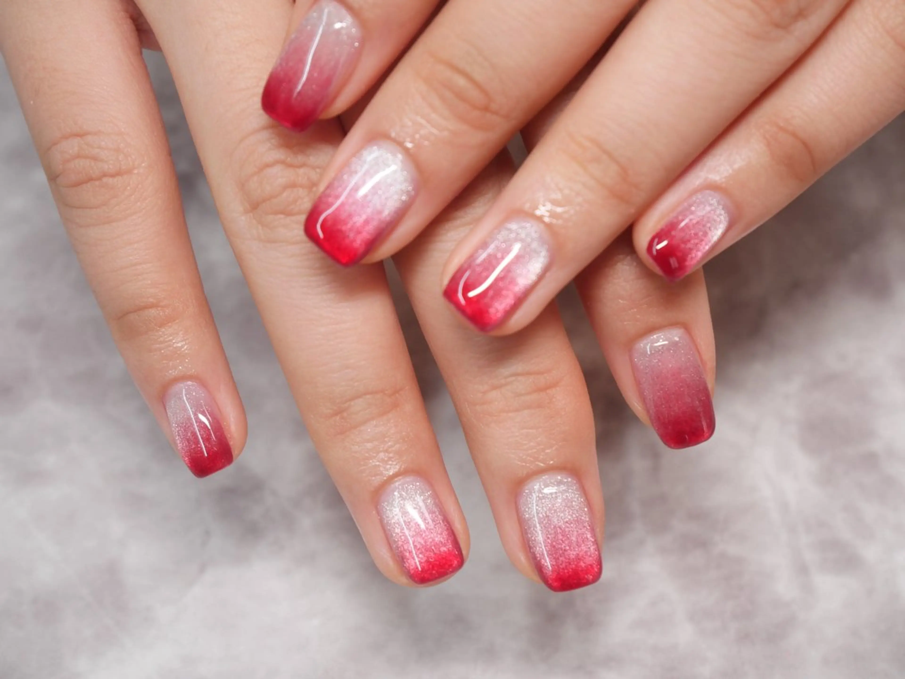 ケア込•新規オフ無料⭐マグネット×ちゅるんカラーグラデーションの写真