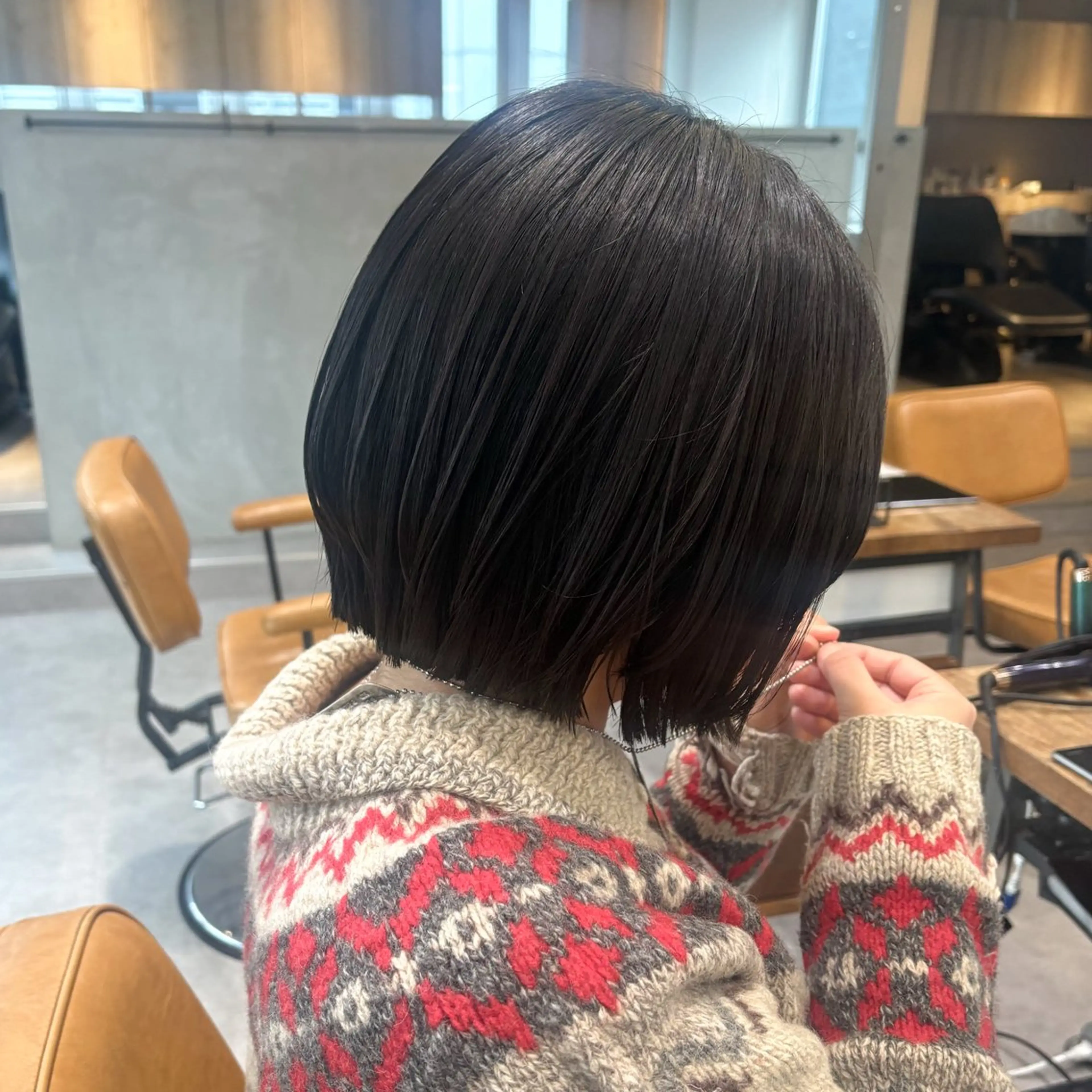 カット MASHU Grandvase所属・めい/透明感カラー /レイヤー/ボブのヘアスタイル