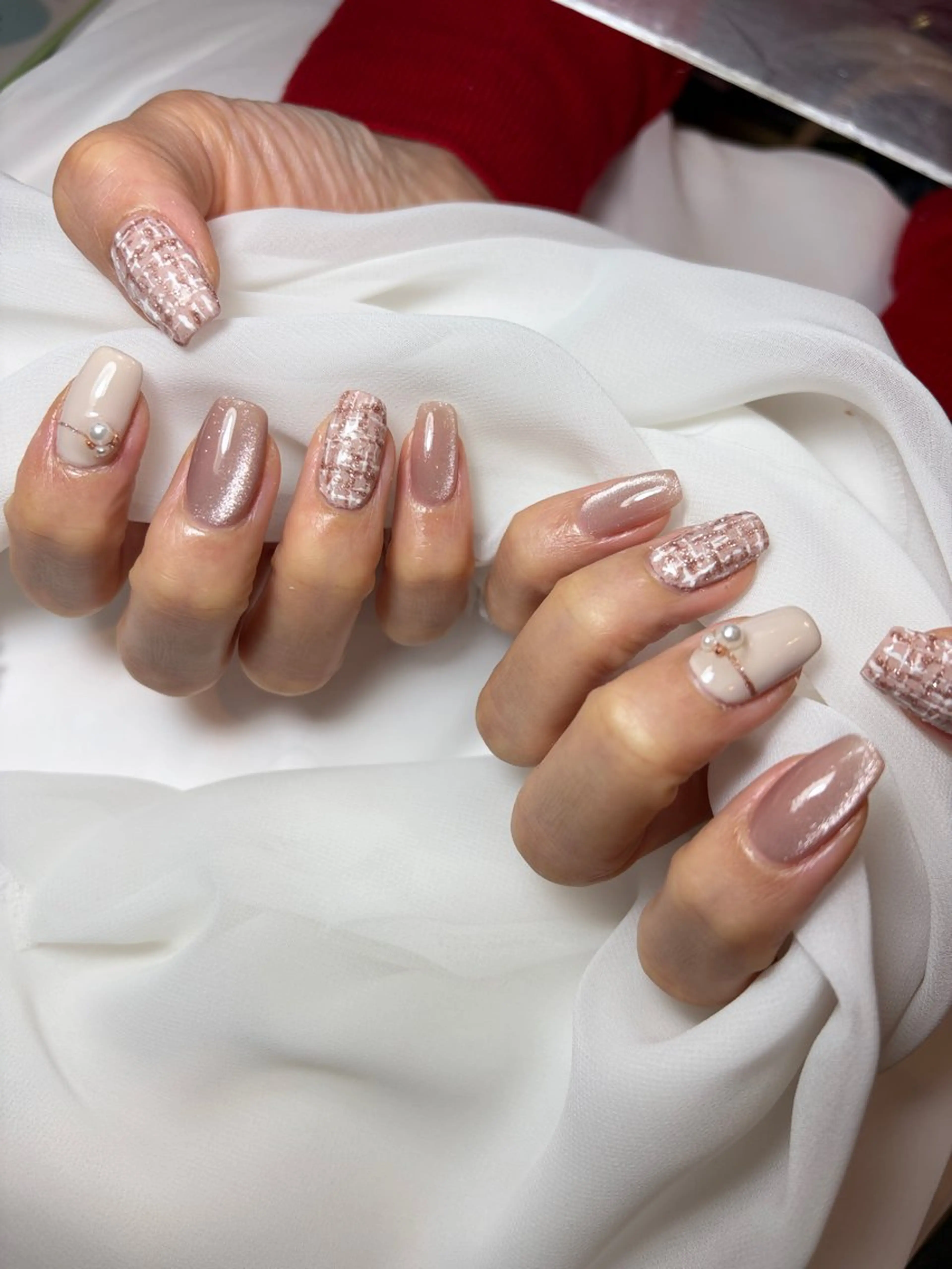 【剥がせるジェルネイル】持ち込み👩🏻🎨結婚式/推し活/イベント/普段ネイルできない方ににおすすめの写真