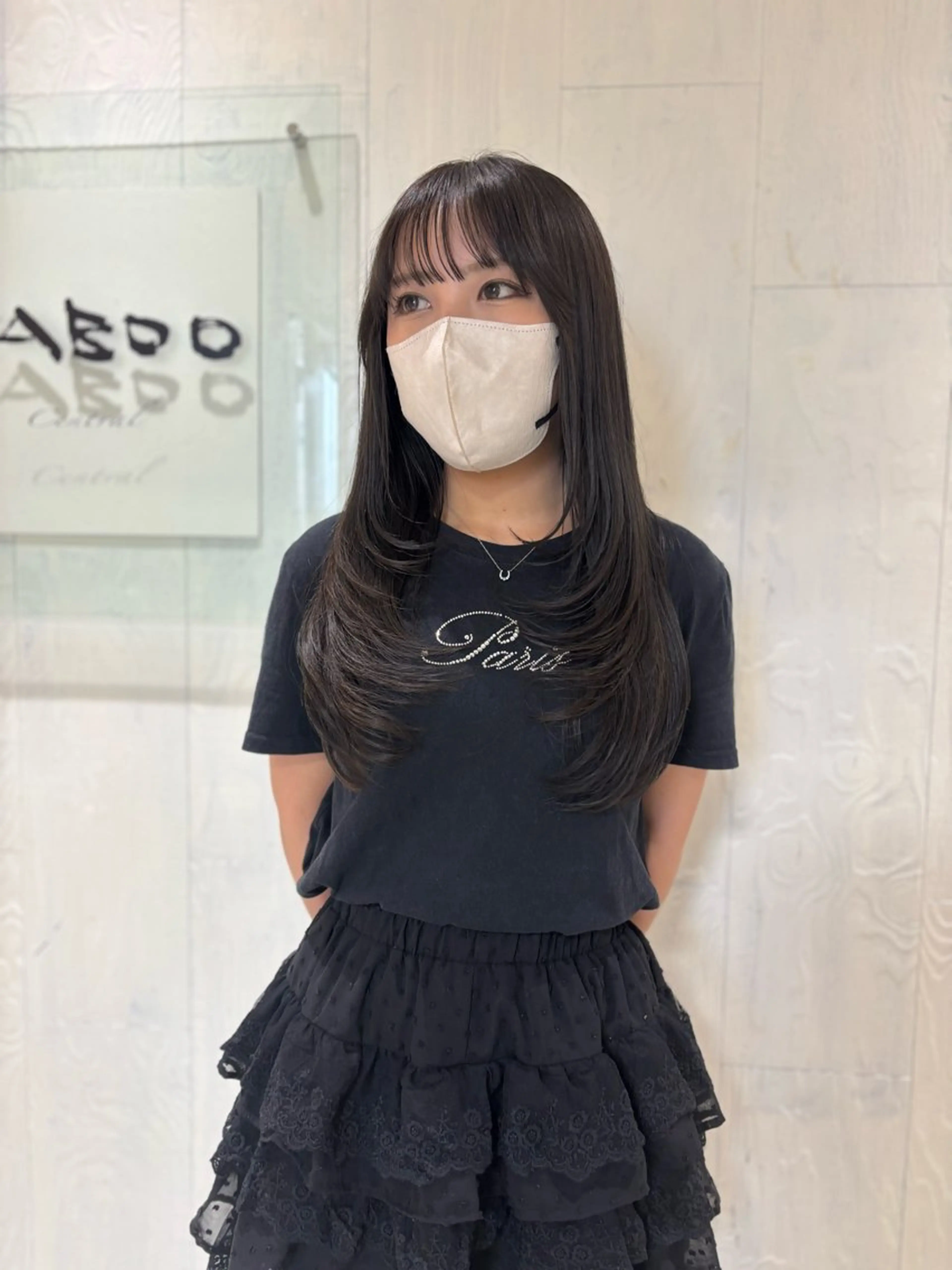 ロング カット トリートメント yui🥀/ボブ /ブリーチなしカラーのヘアスタイル