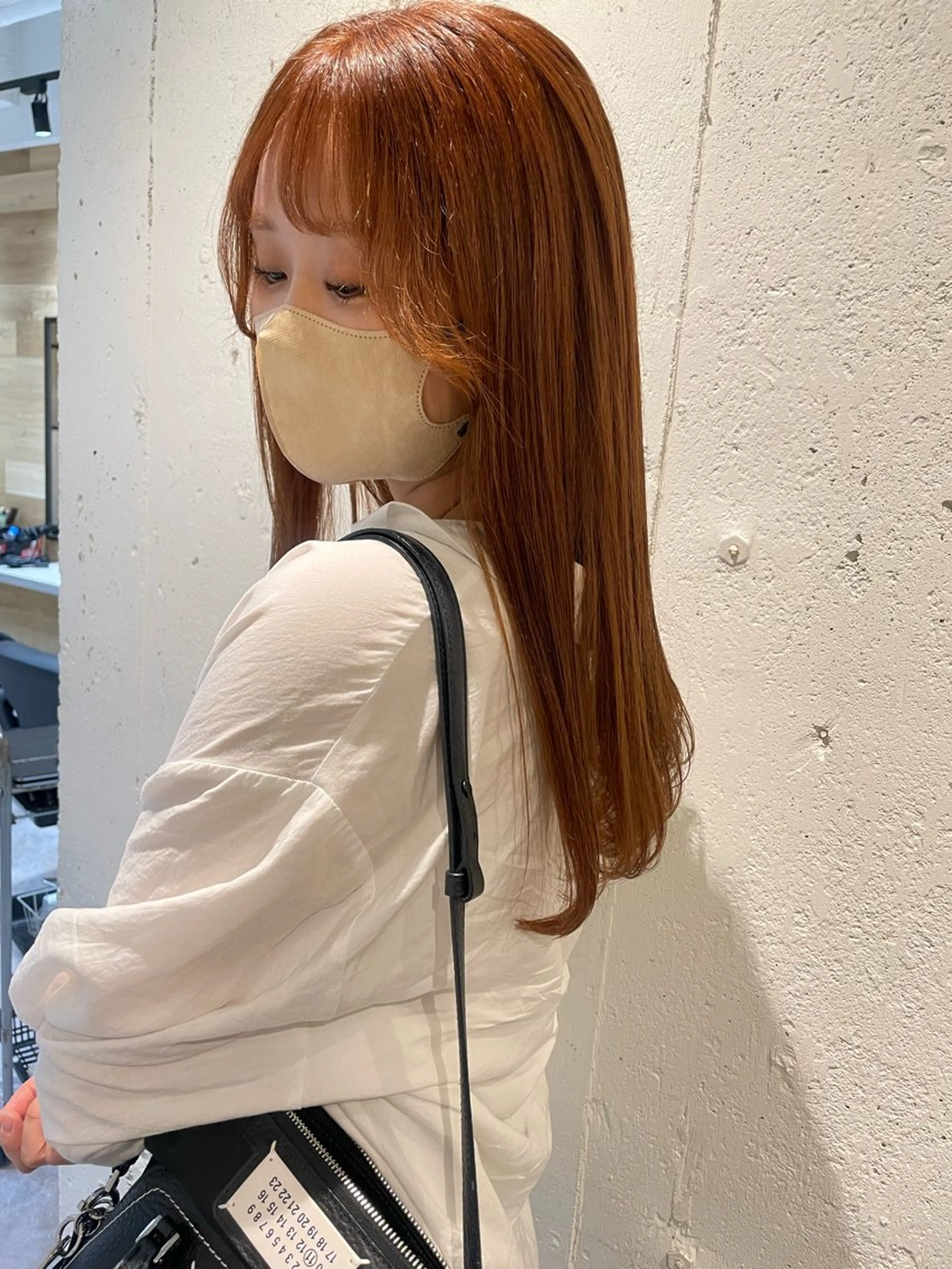 ロング カット ヘアカラー トリートメント hisano / ハイトーン･透明感のヘアスタイル