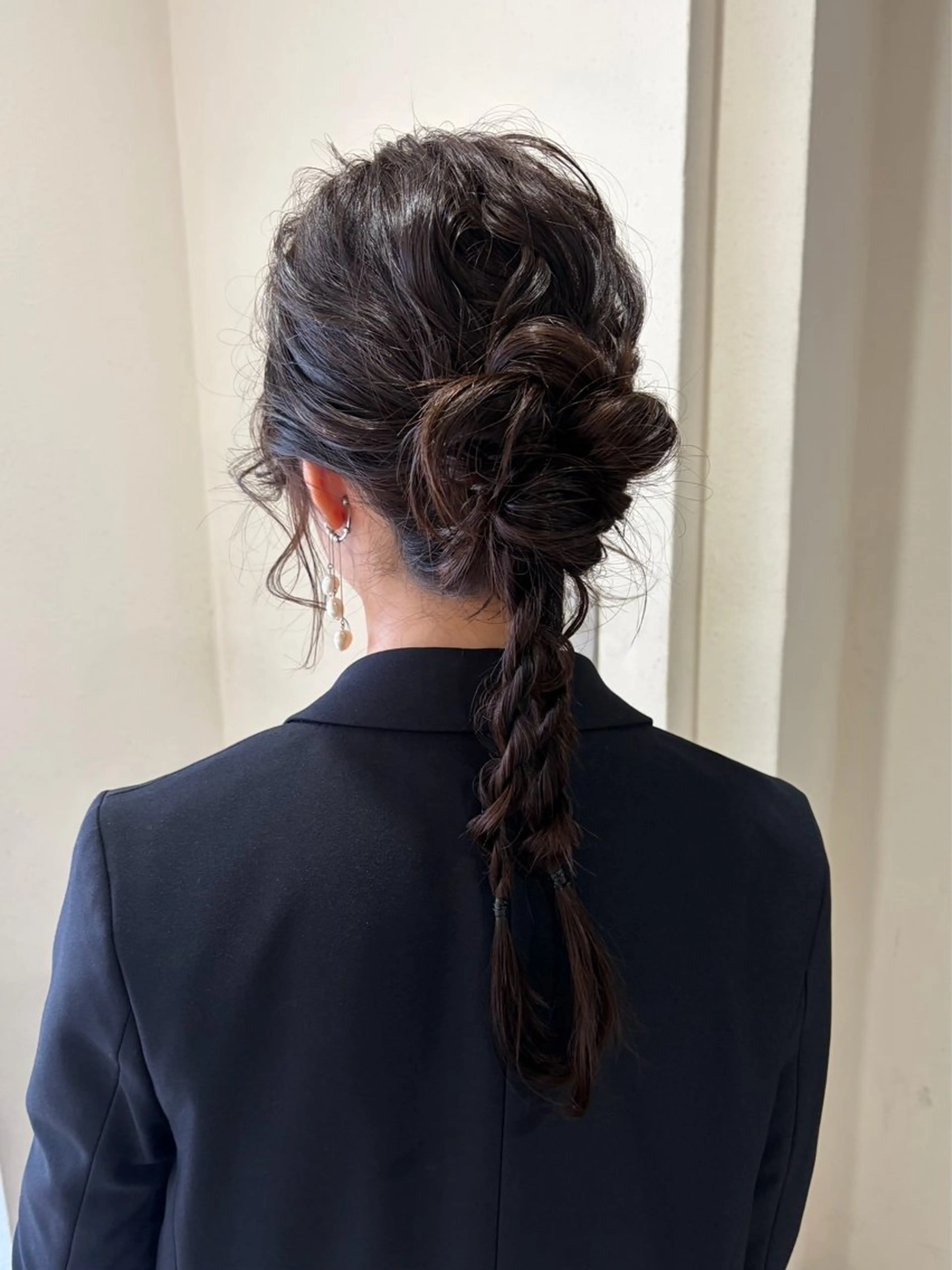 ヘアアレンジ ヘアセット くすみカラー / 肌馴染み/ 花房佑夏のヘアスタイル