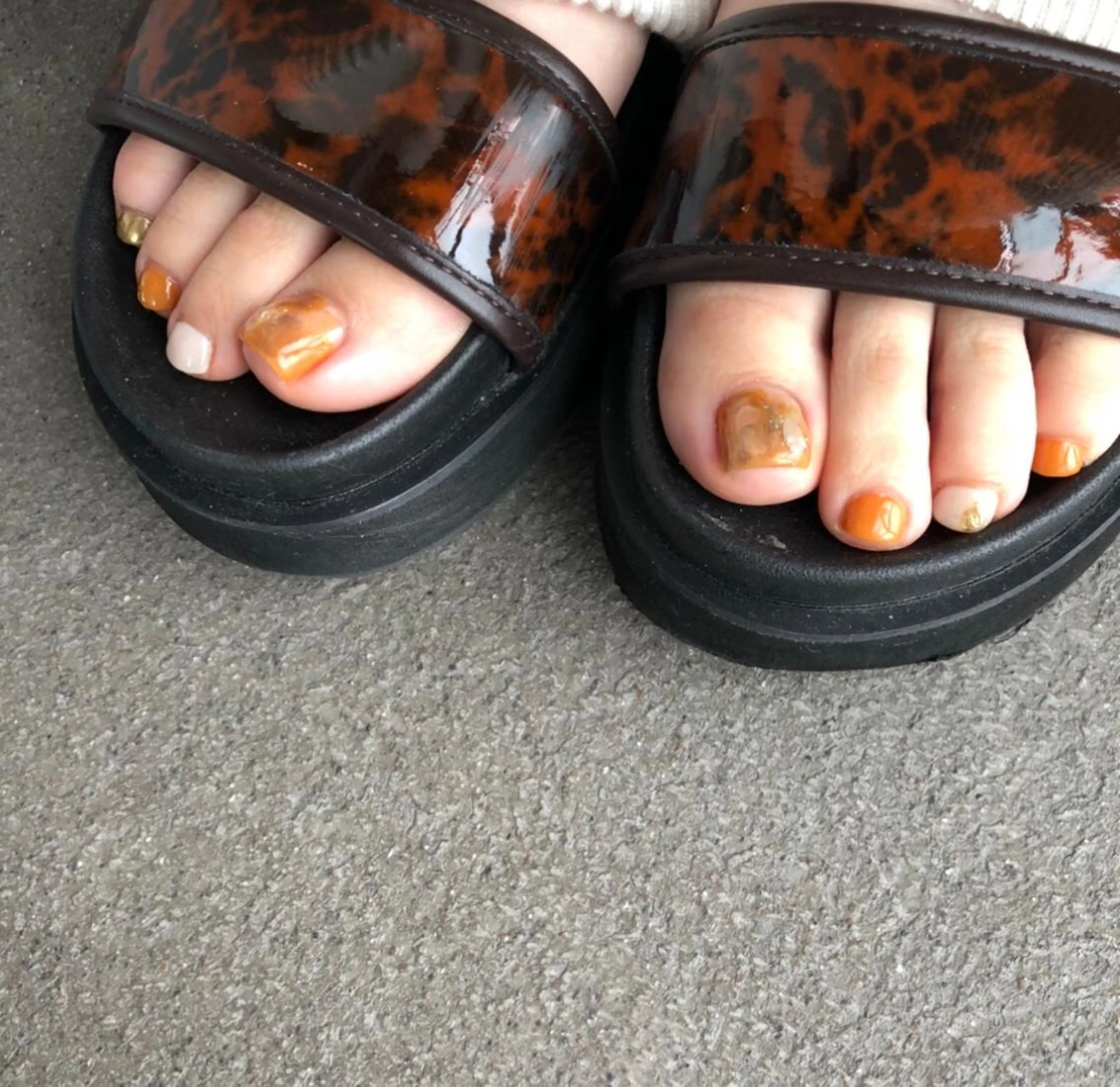 ネイル フットネイル フットネイル May.by charmeのネイルデザイン