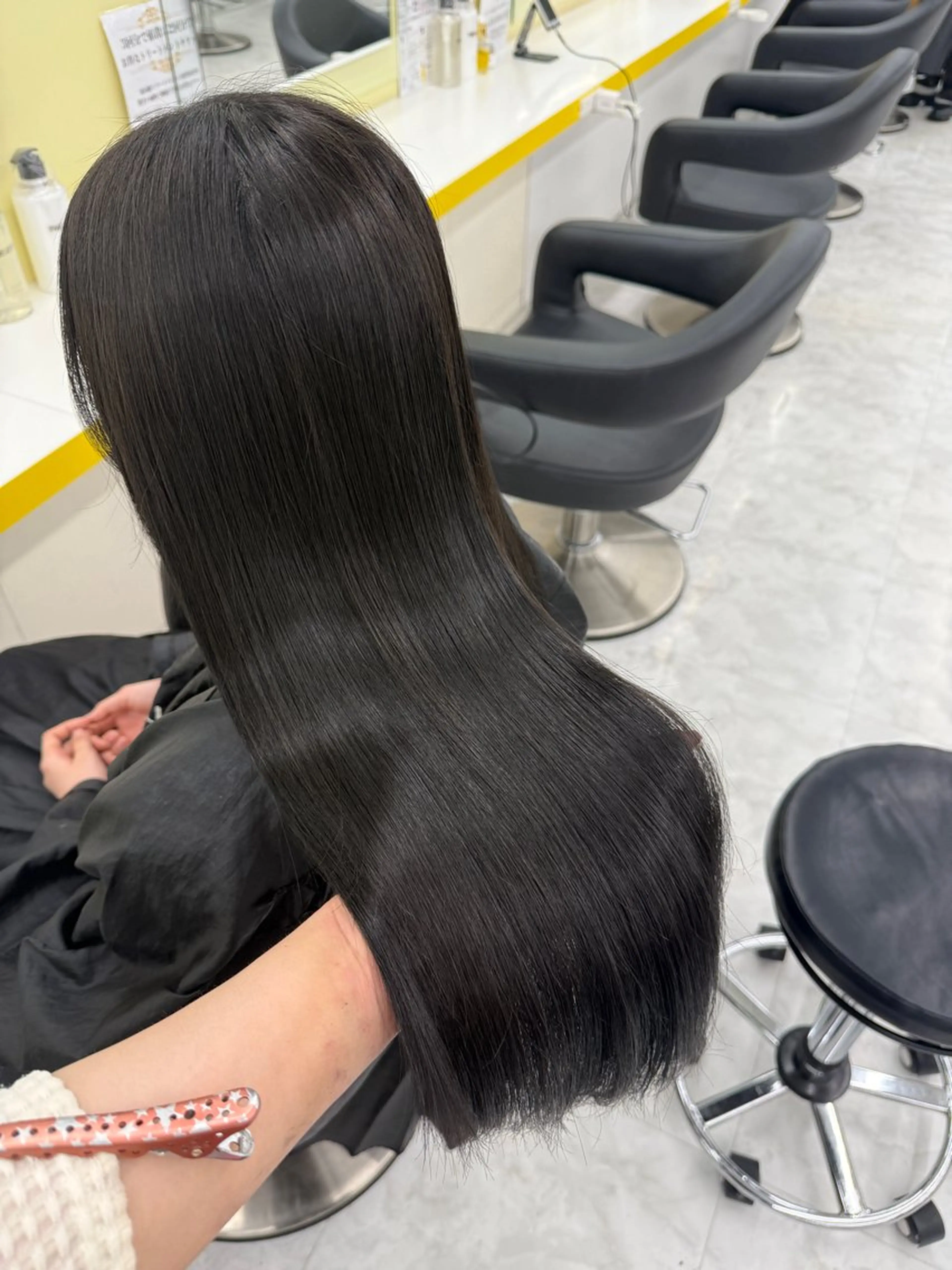 ロング カラー ヘアアレンジ 透明感カラー グレージュ カット ヘアカラー トリートメント ヘアセット 🎀Girly艶髪カ ラー🎀Harukaのヘアスタイル