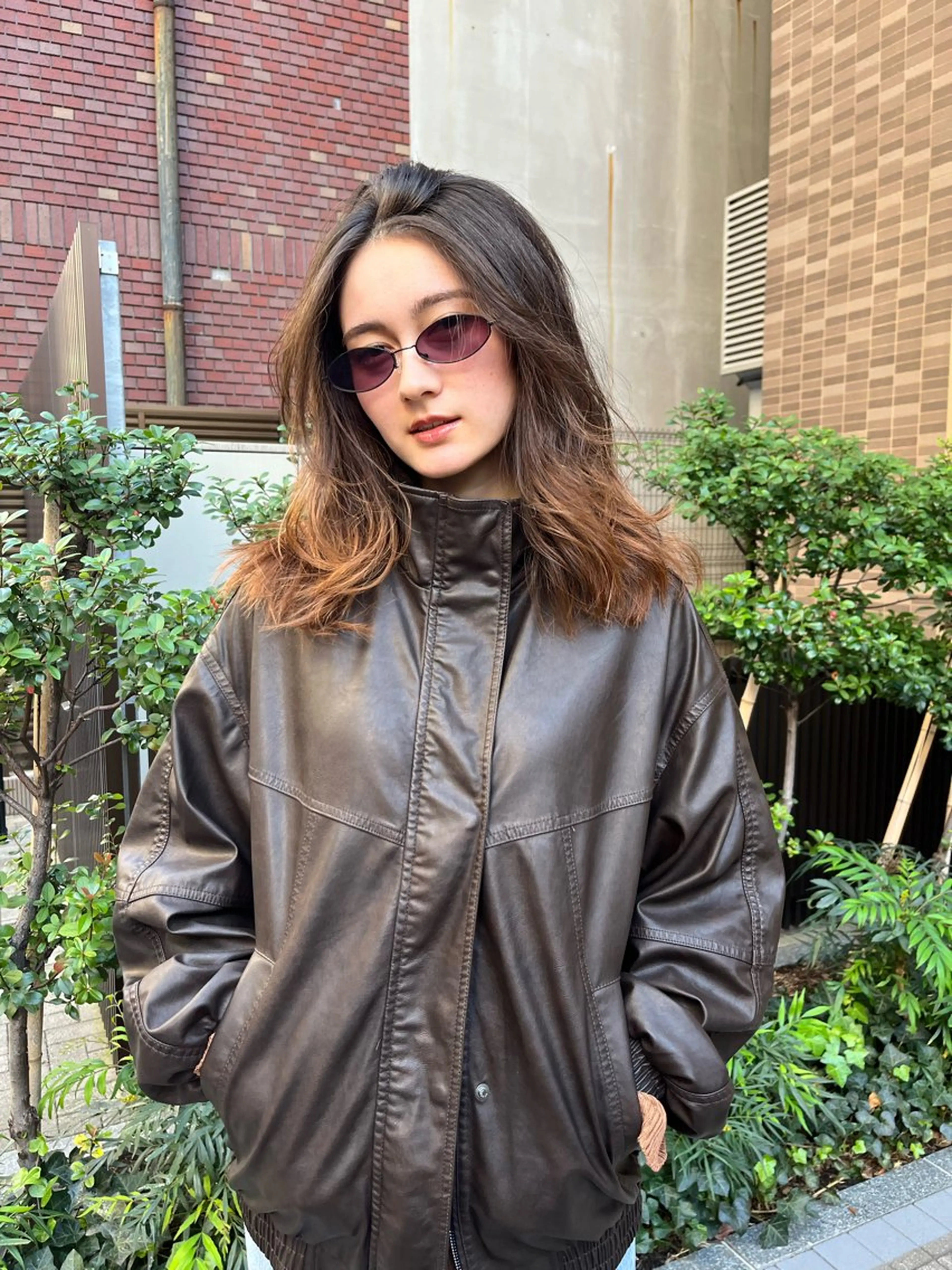 ミディアム カット NOUN所属・eri kinjoのヘアスタイル