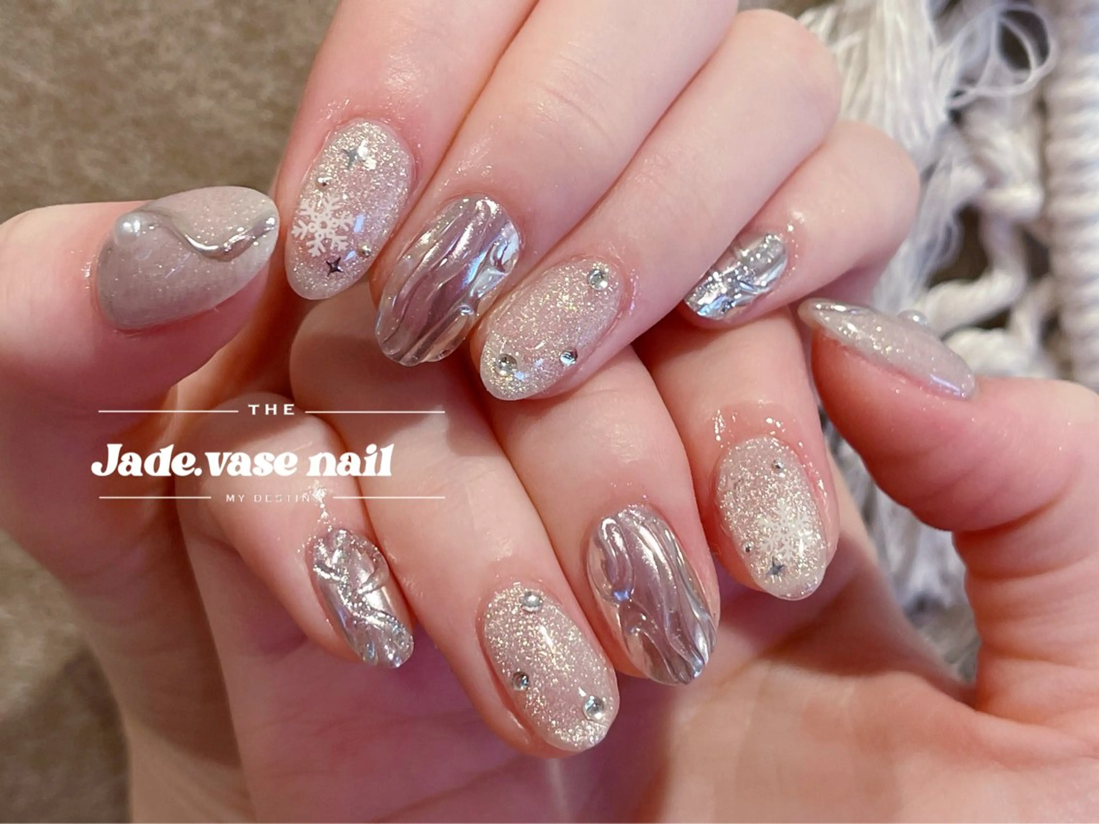 ネイル ハンドネイル ✰Jade.vase 银座のネイルデザイン